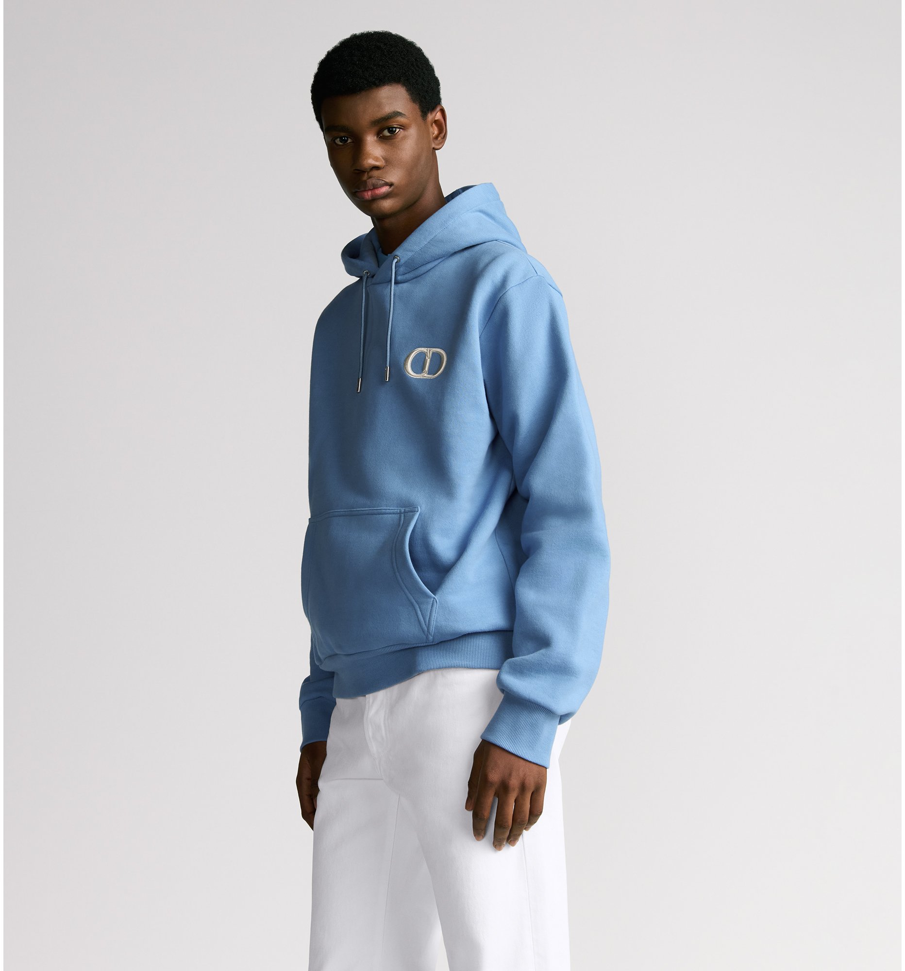 aria_look CD Icon Hooded Sweatshirt Unfolded view