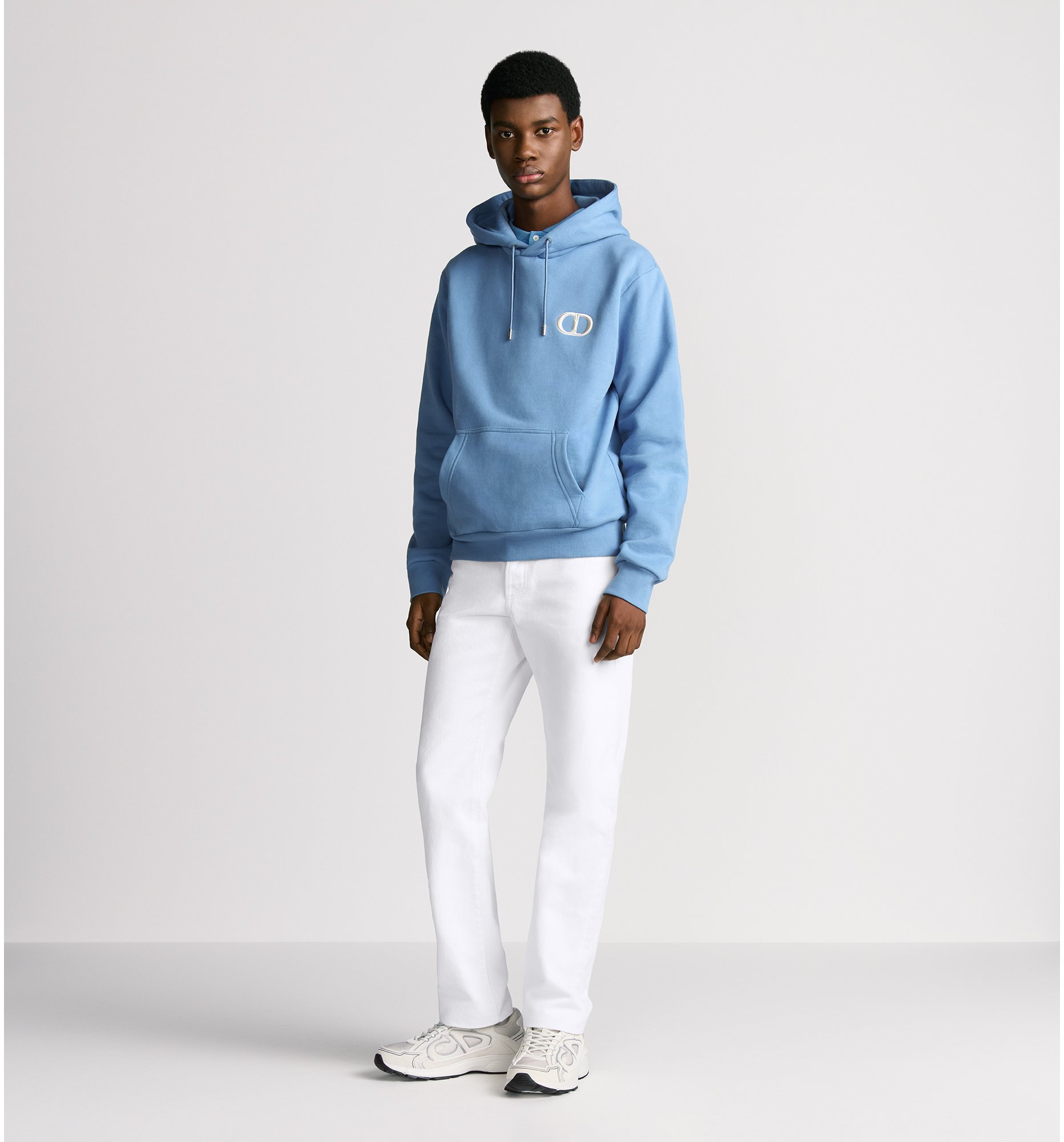 aria_look CD Icon Hooded Sweatshirt Back view
