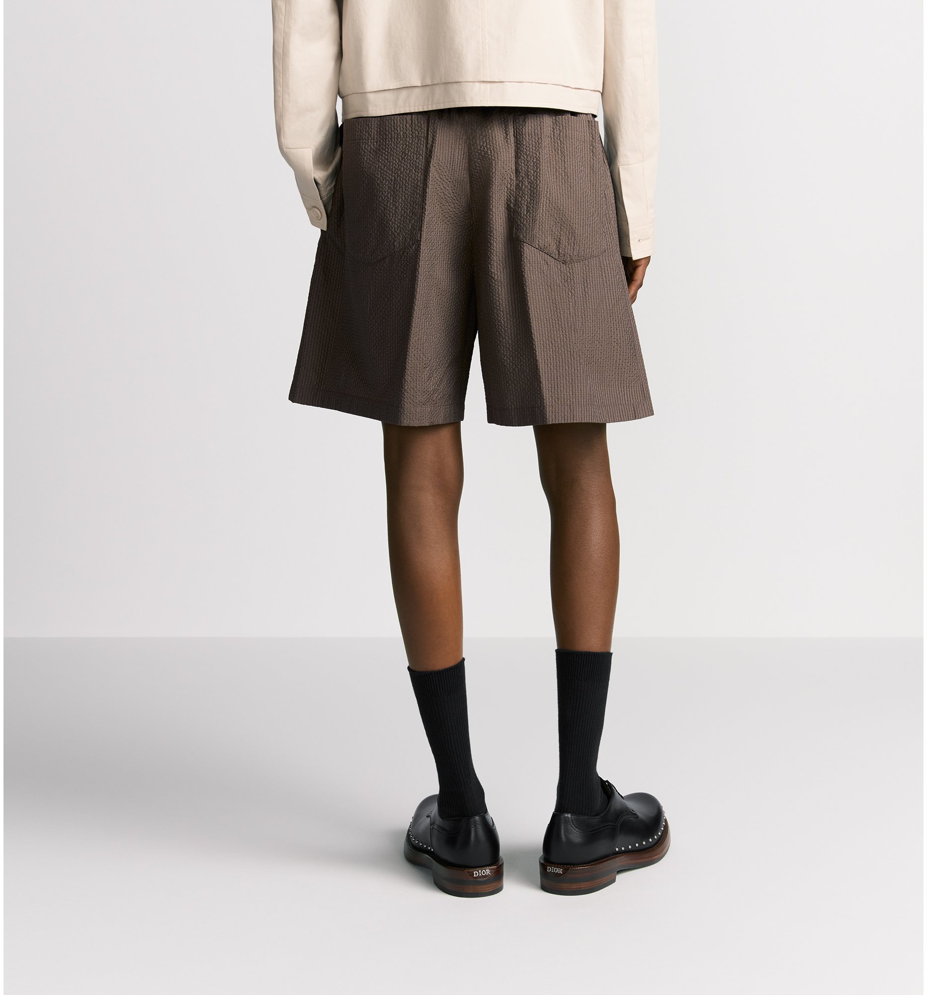 aria_look Bermuda Shorts with Elastic Waist