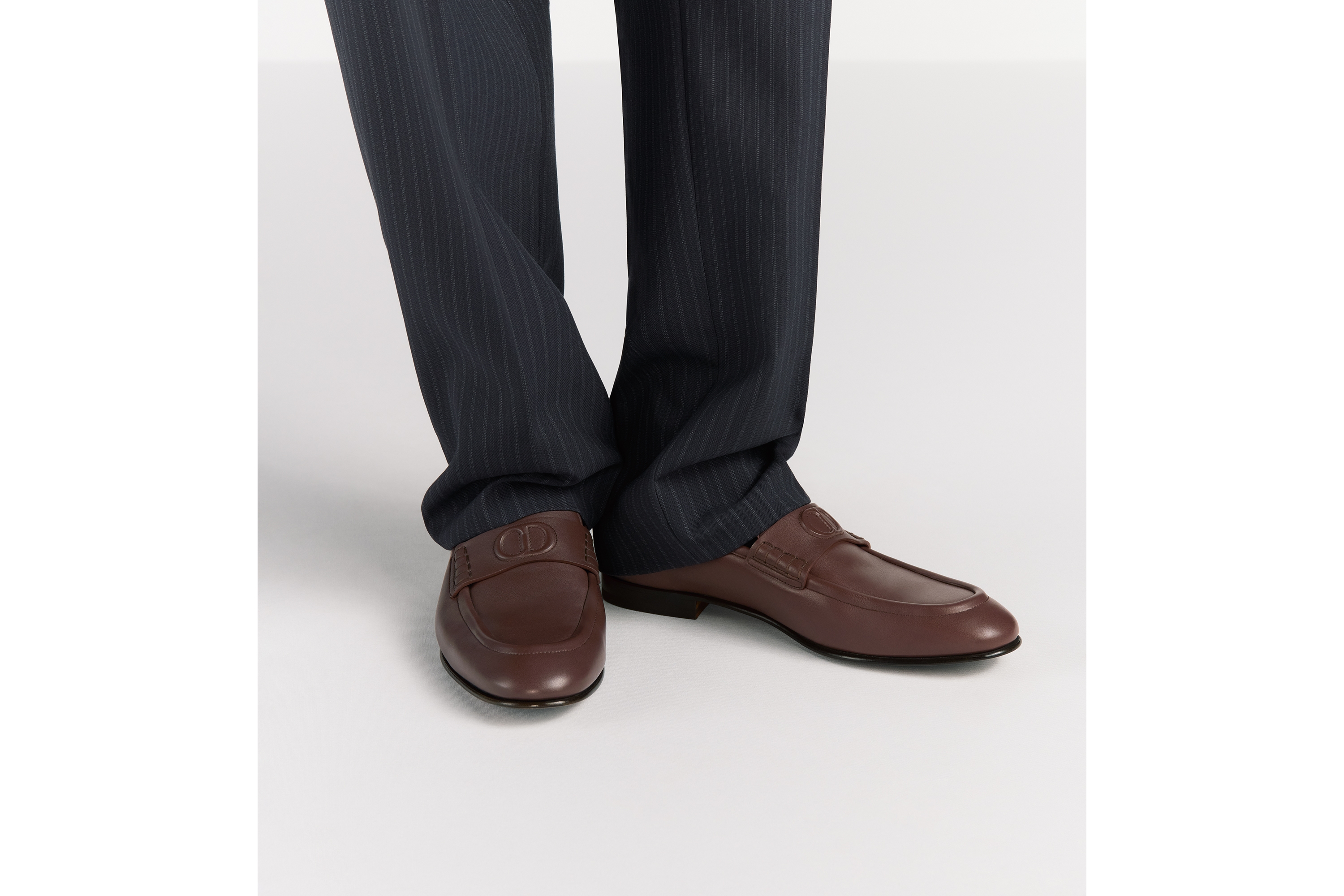 Look Dior Timeless Flex Loafer Brown Smooth Calfskin E23