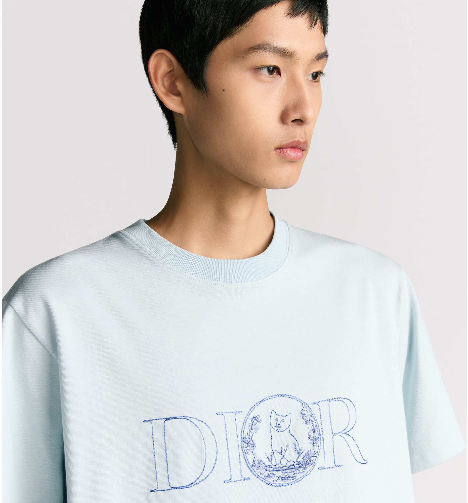 aria_look DIOR AND HYLTON NEL T-Shirt, Relaxed Fit Detailed view