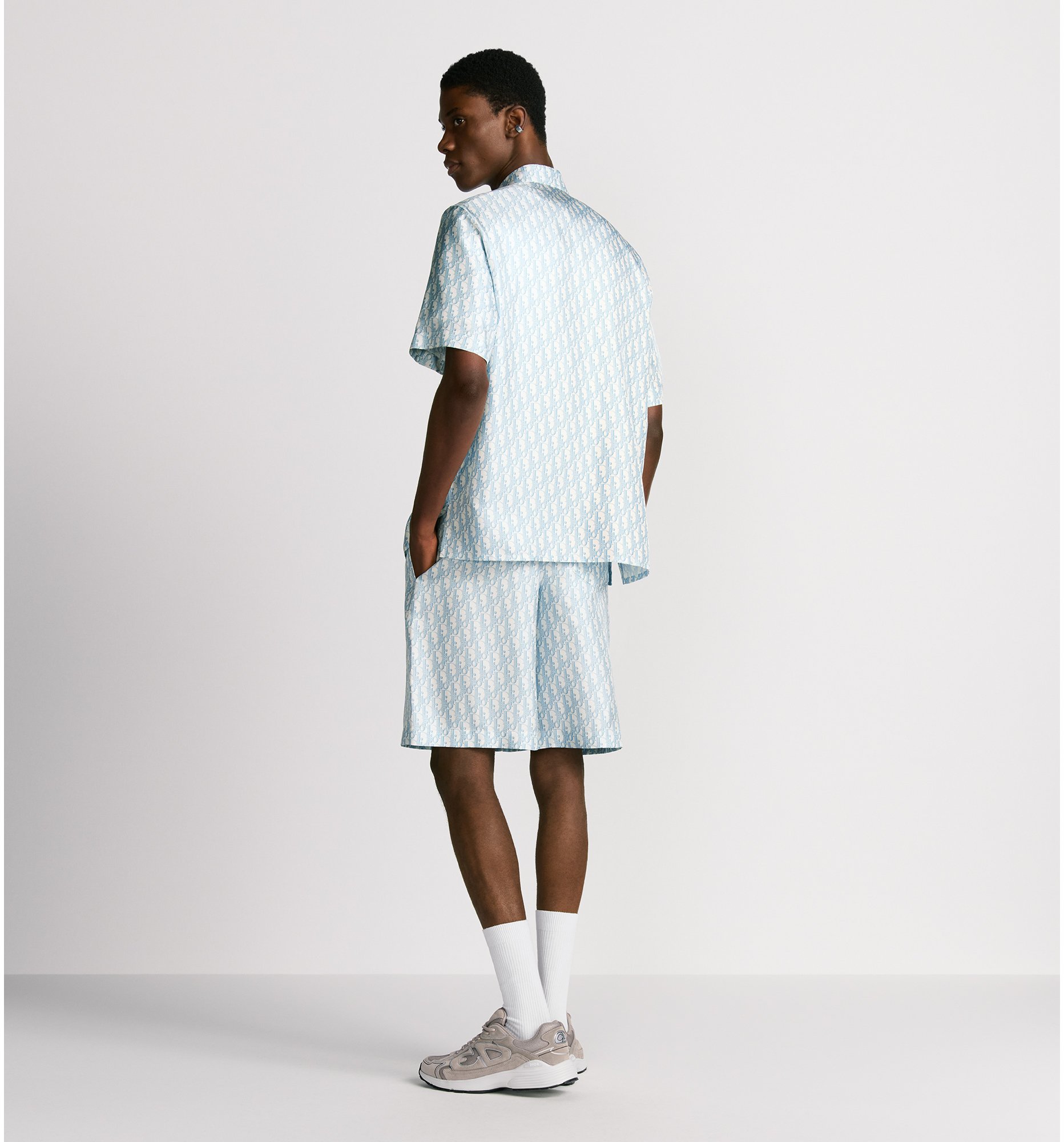 aria_look Dior Oblique Bermuda Shorts