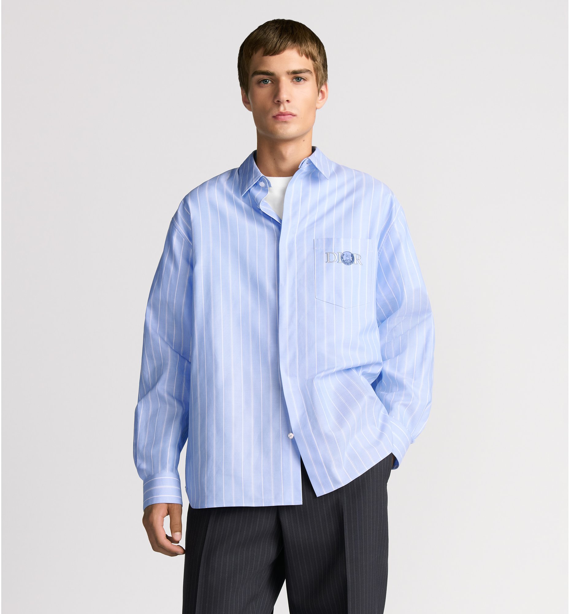 aria_look DIOR AND HYLTON NEL Oversized Shirt Unfolded view