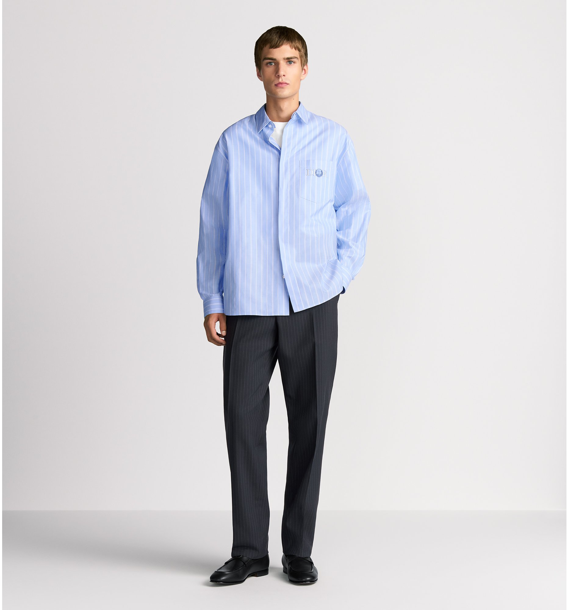 aria_look DIOR AND HYLTON NEL Oversized Shirt Back view