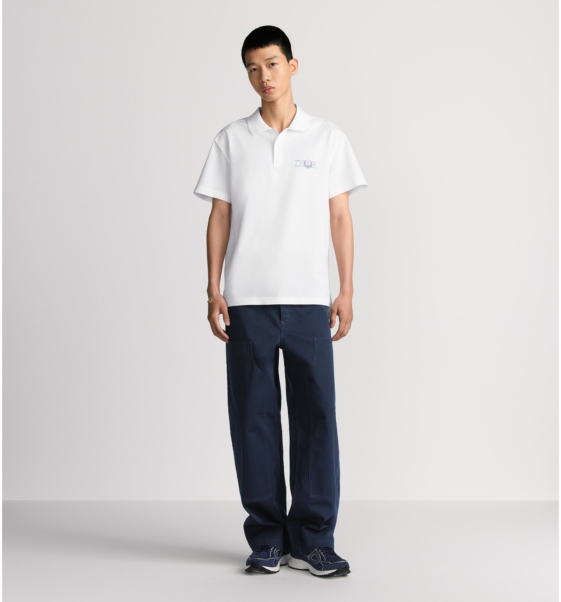aria_look DIOR AND HYLTON NEL Polo Shirt Back view