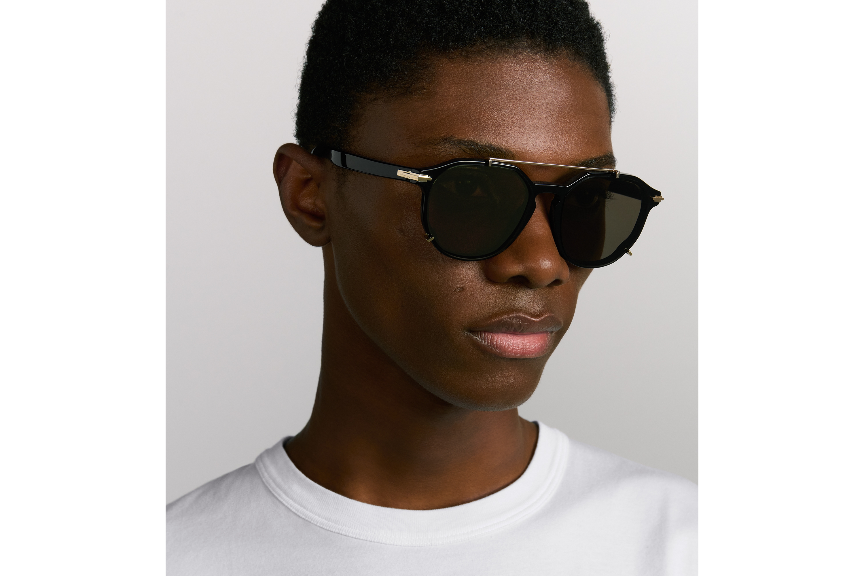 DiorBlackSuit RI Occhiali da sole Pantos neri E29