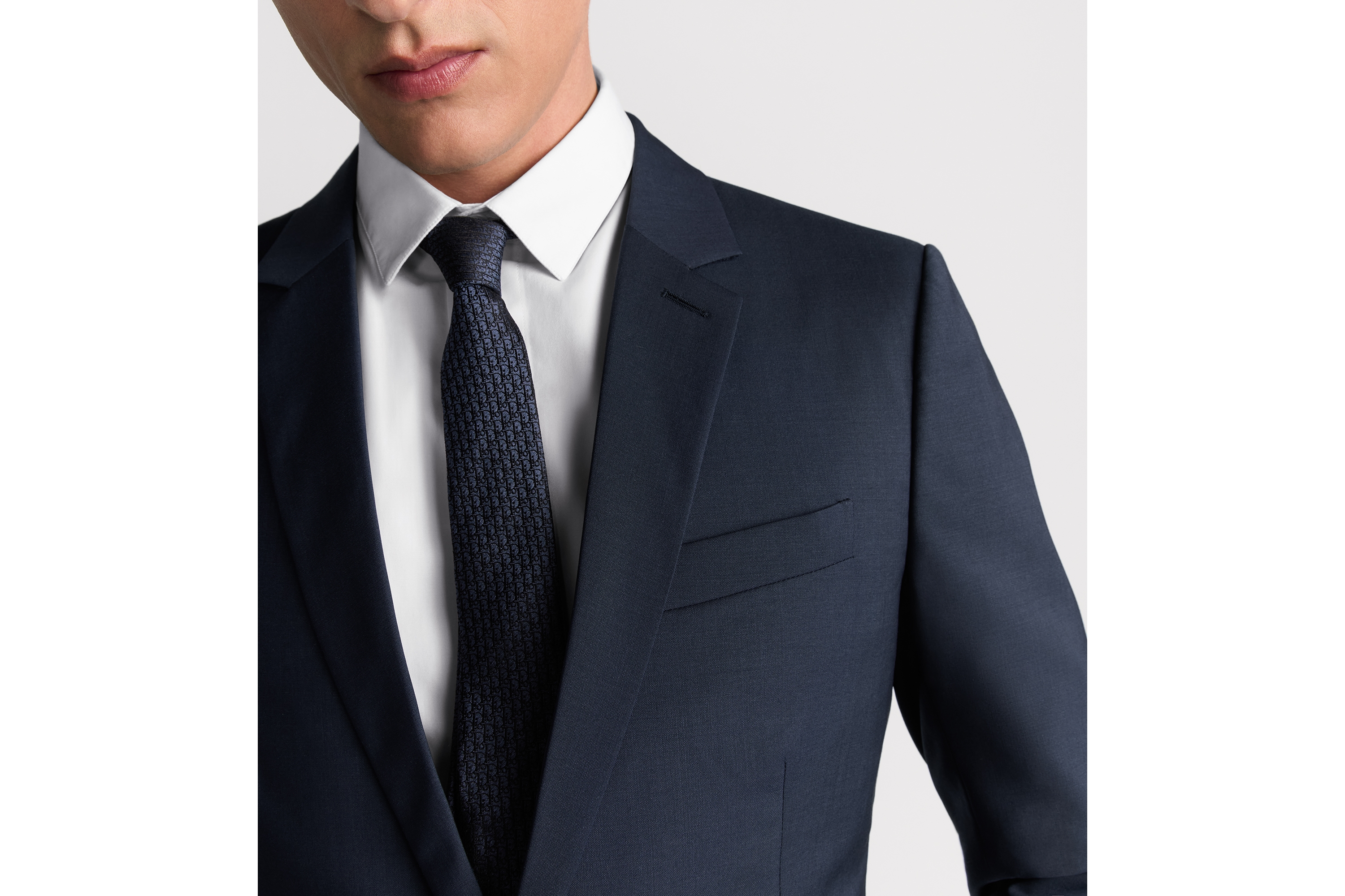 look_image_alt_prefix Klassiek pak Marineblauwe scheerwol E10