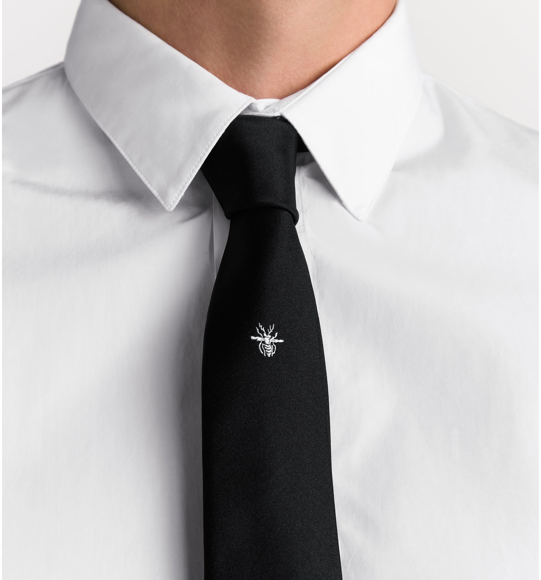 aria_look Tie with Bee Motif