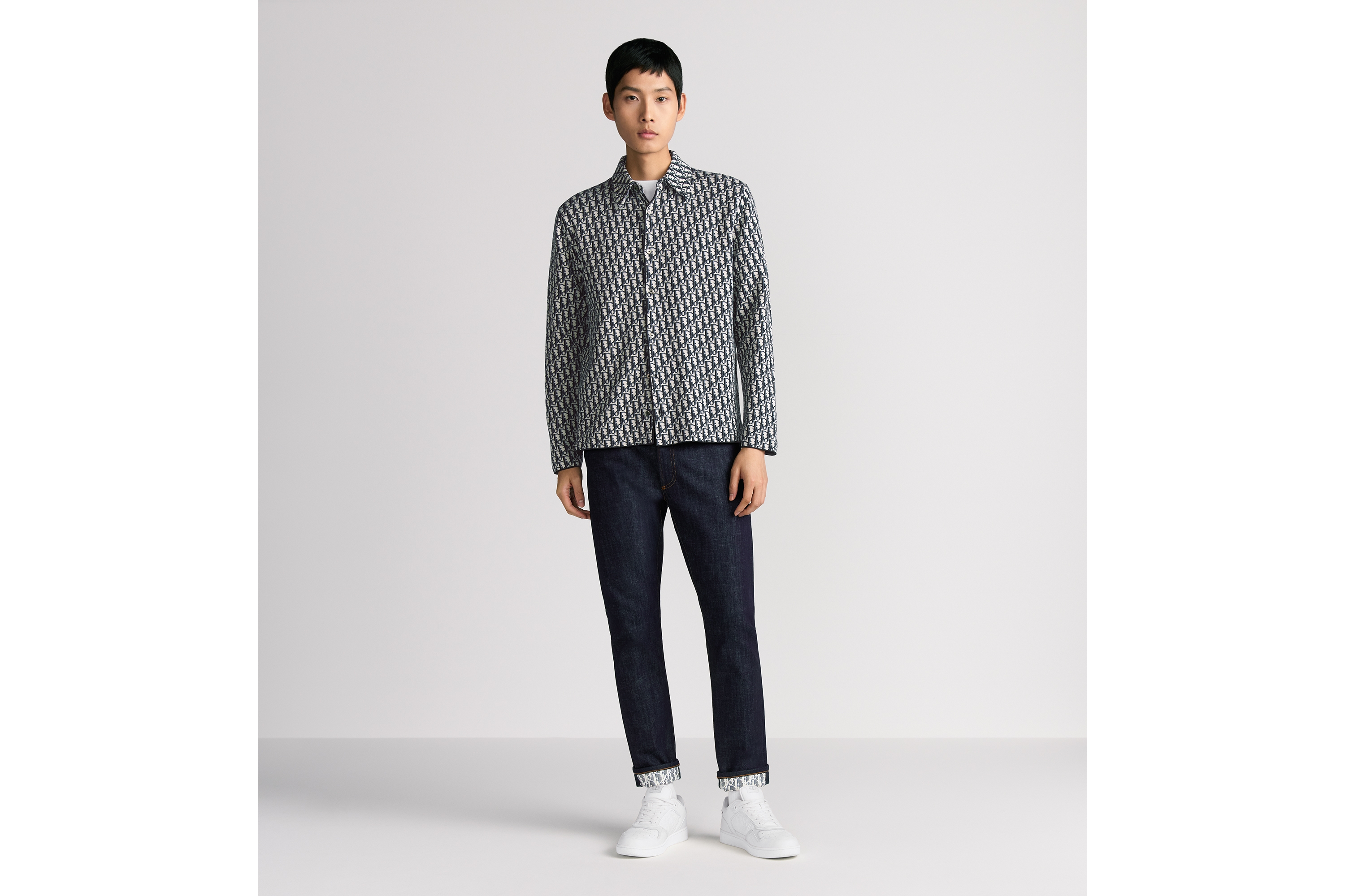 DIOR | スリムフィット ジーンズ ディオール オブリーク ロー コットン