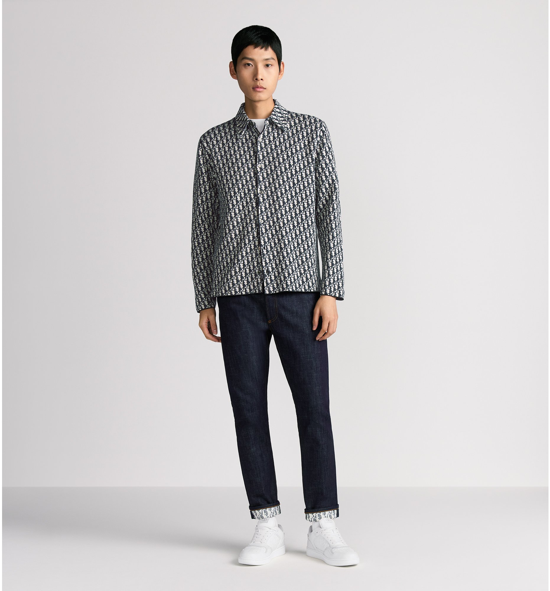 aria_look Dior Oblique Overshirt Back view