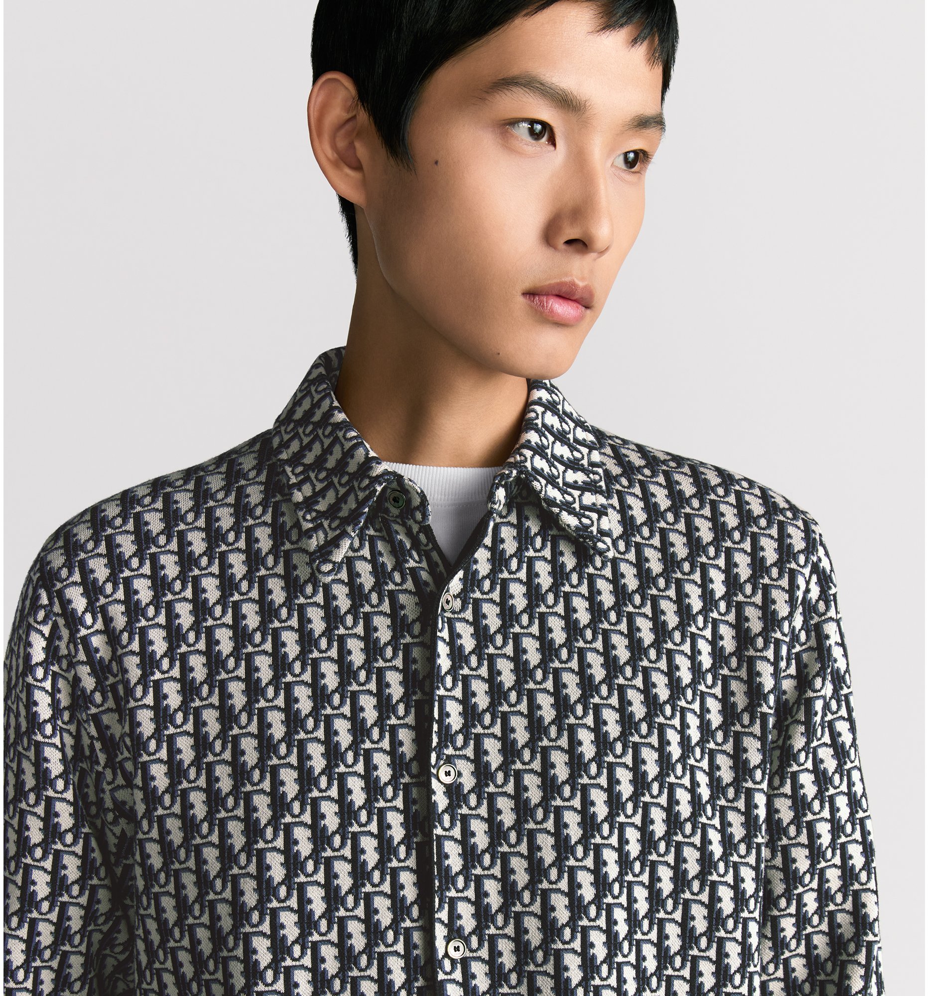 aria_look Dior Oblique Overshirt Detailed view