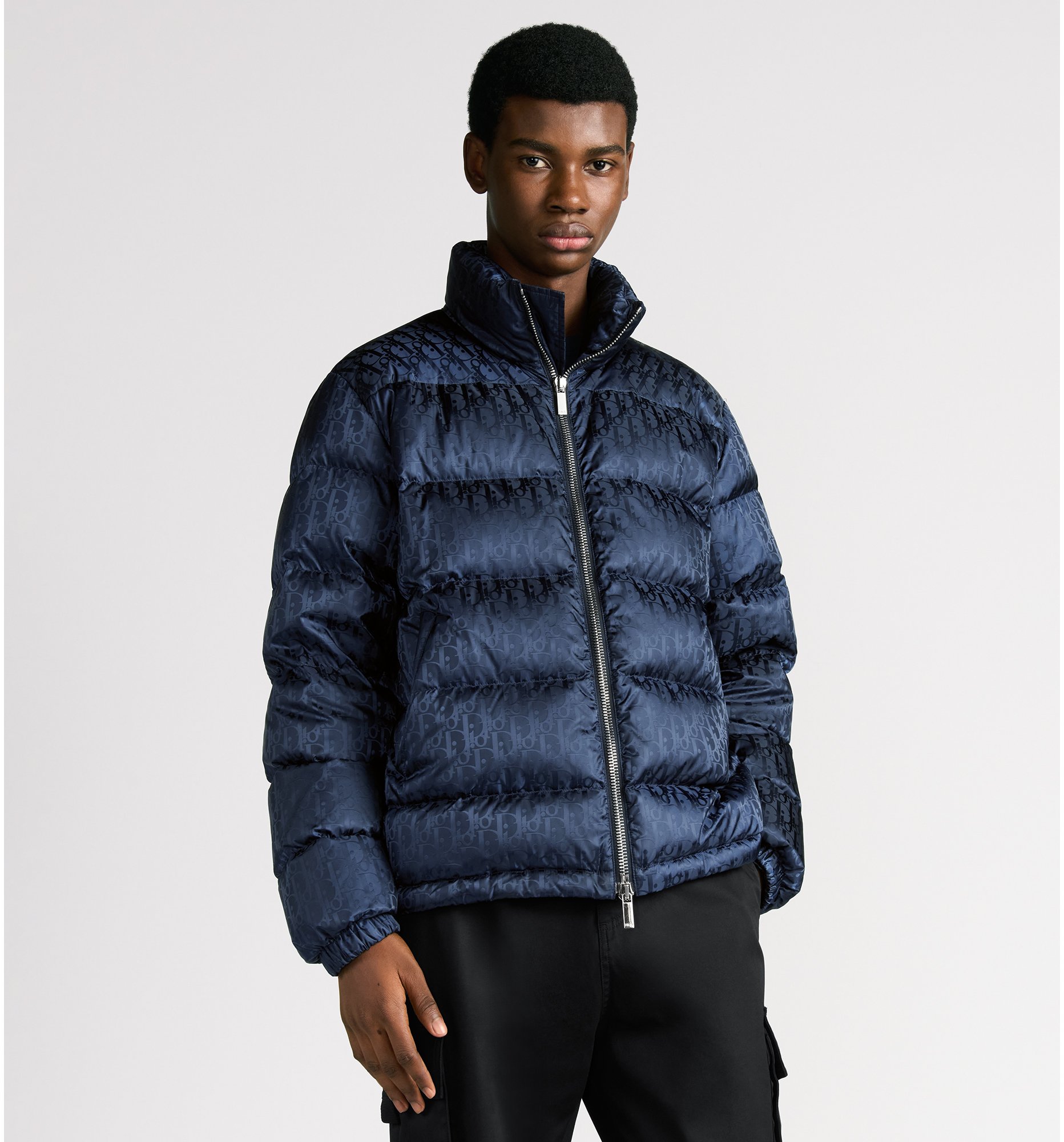 aria_look Dior Oblique Down Jacket Front view
