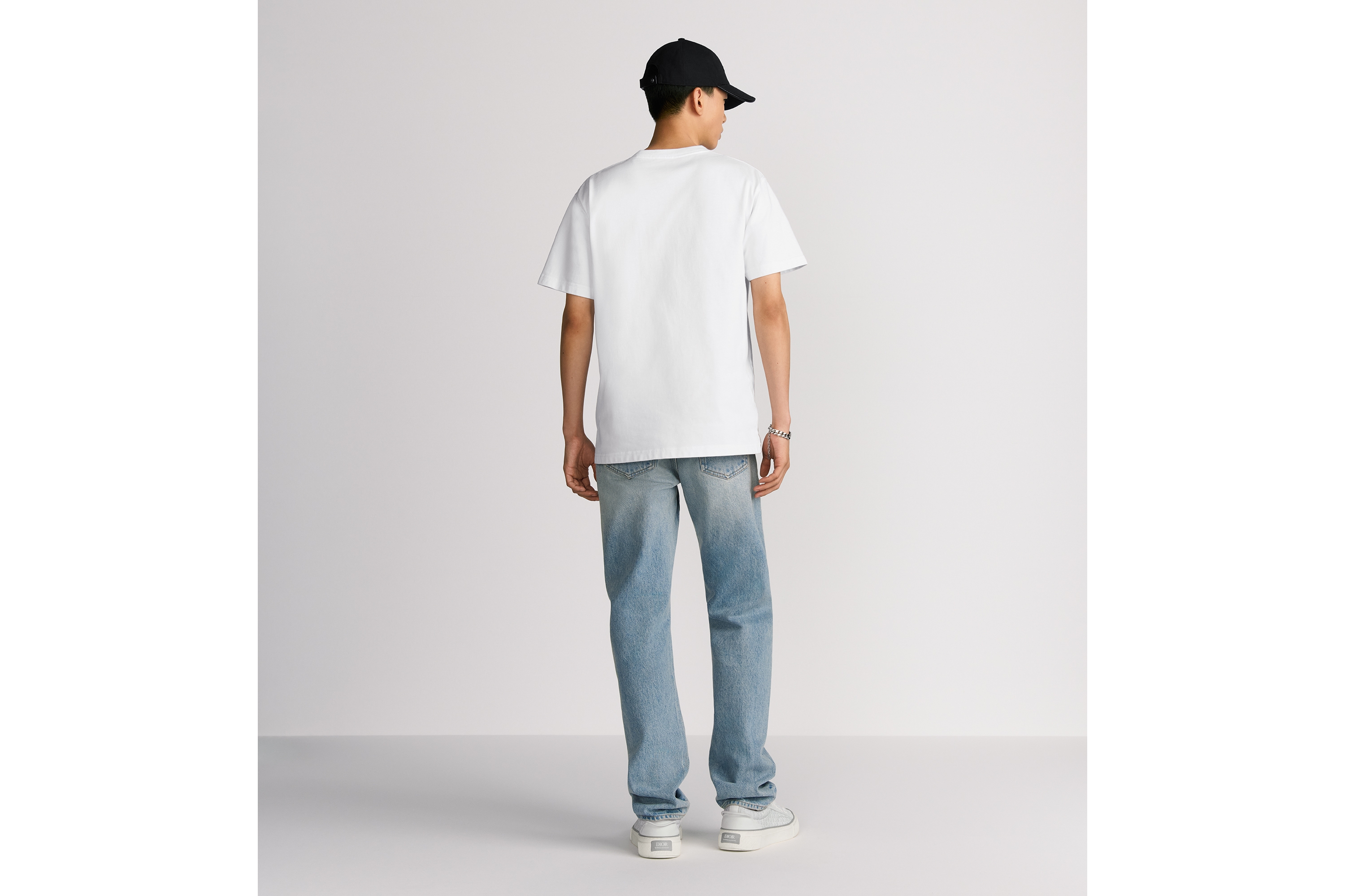 Look Long Regular Jeans Light Blue Cotton Twill E15