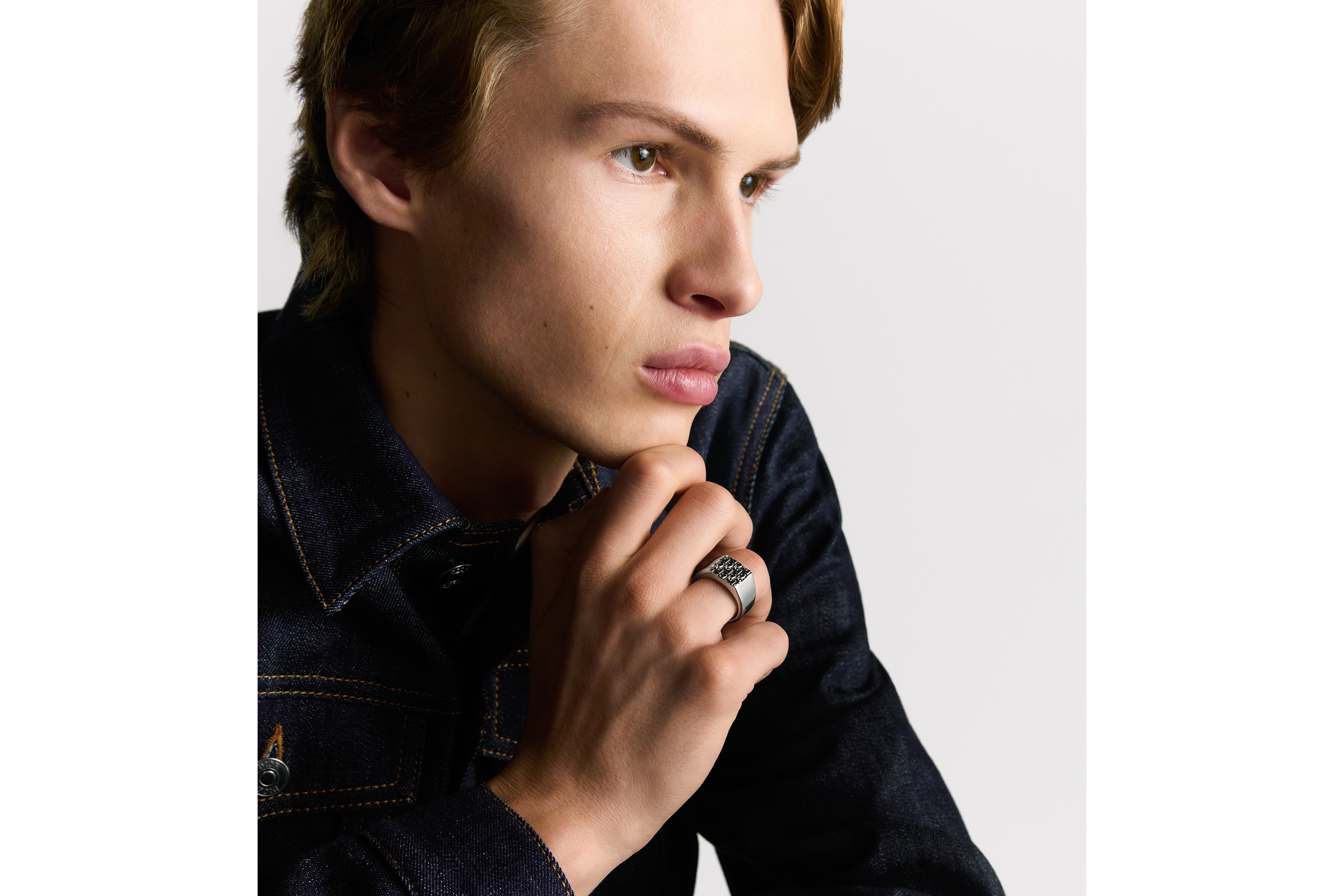 Dior Oblique Signet Ring