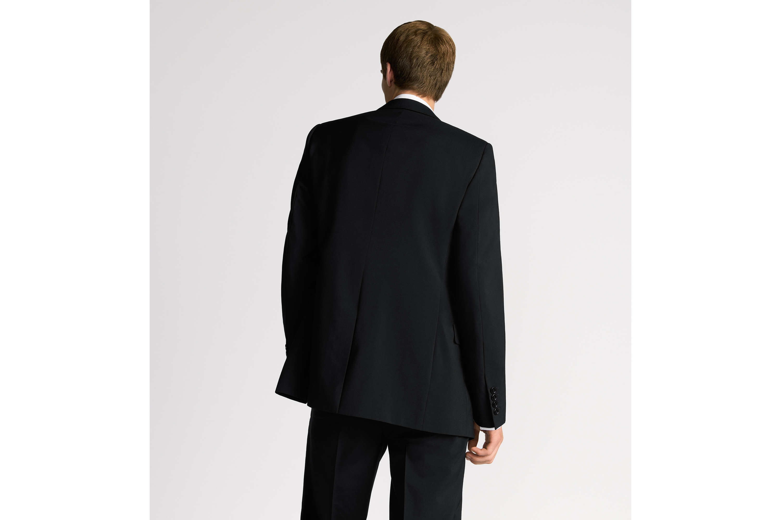 Look Classic Suit Black Virgin Wool E03