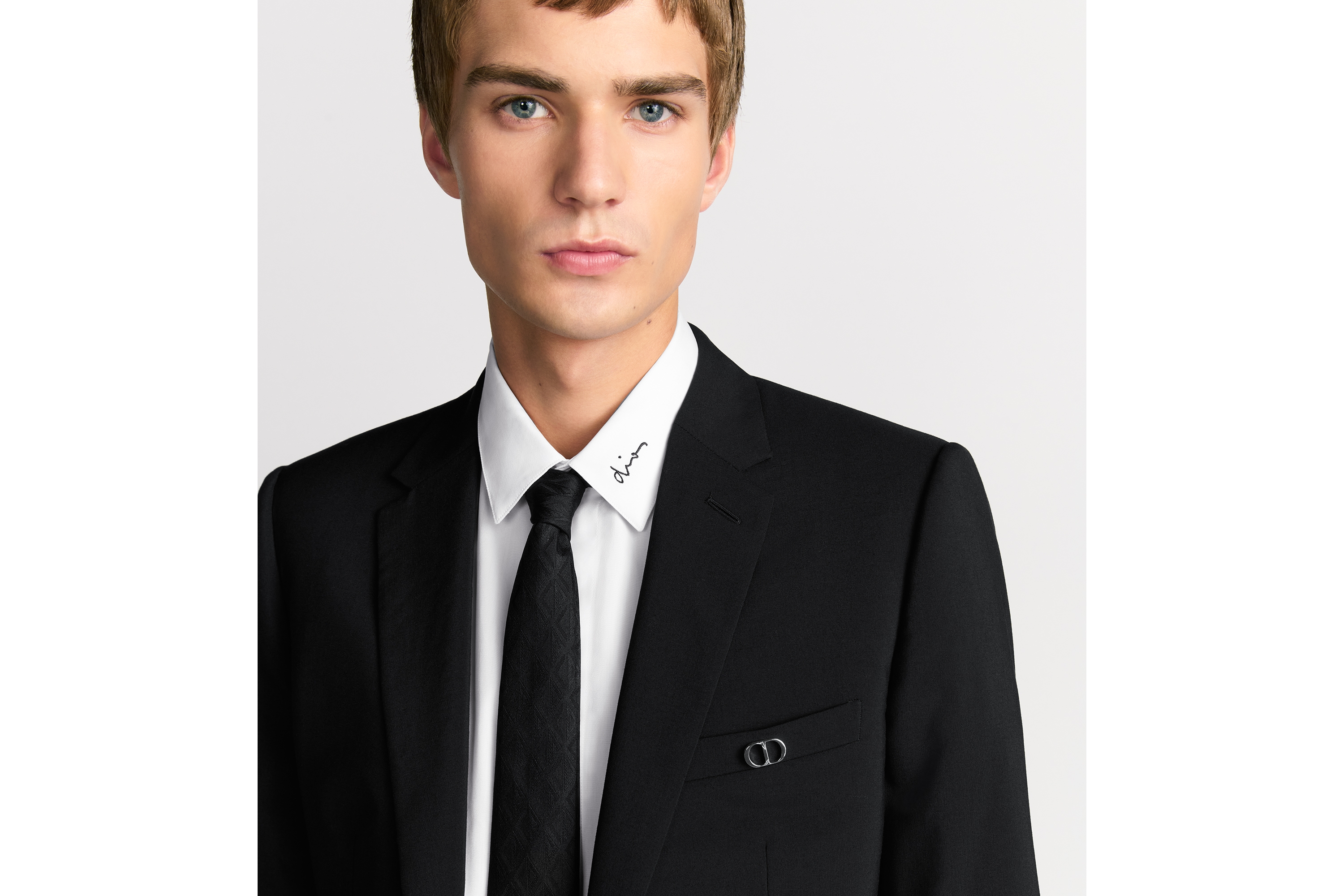 Look Classic Suit Black Virgin Wool E04