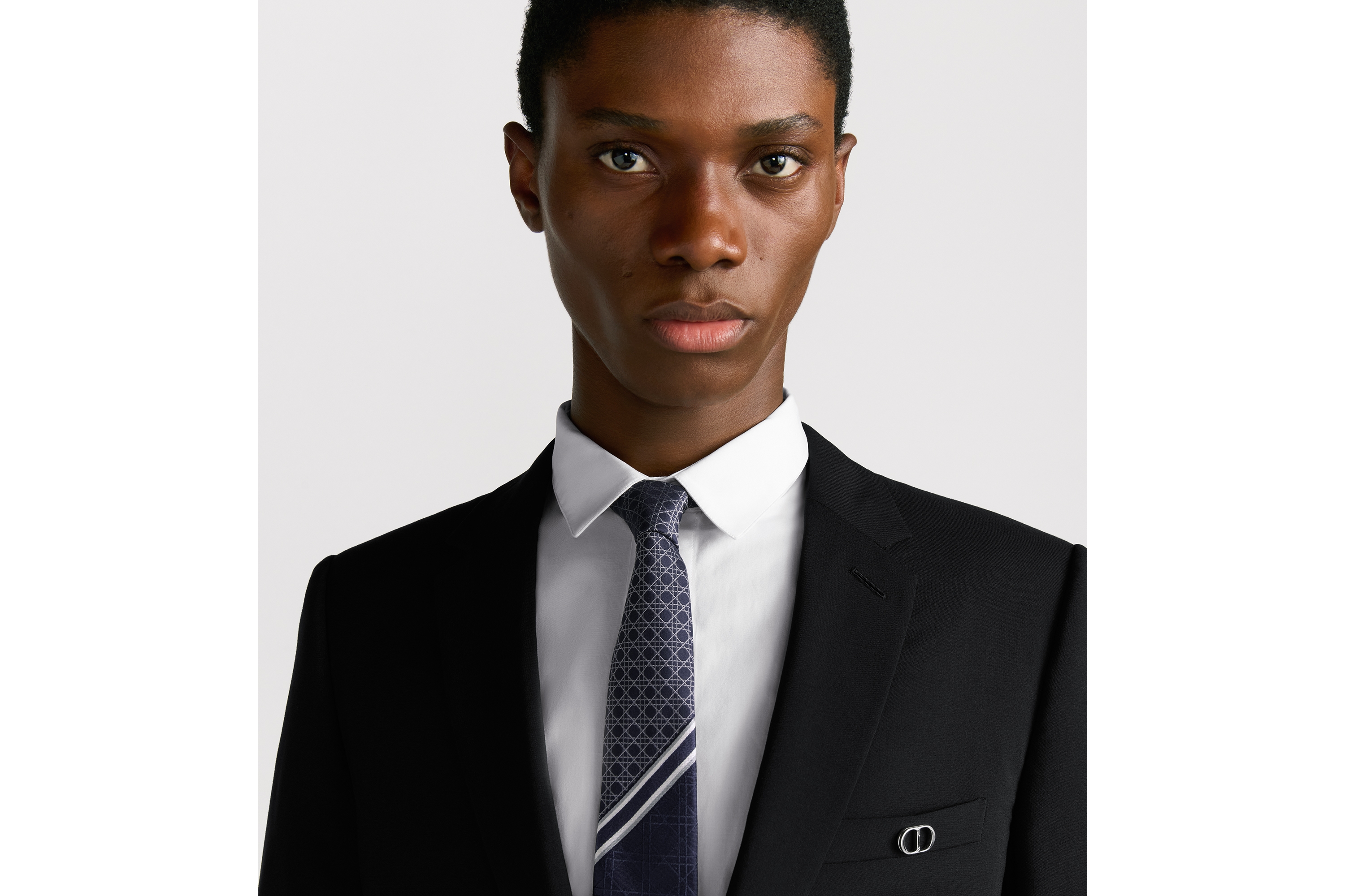 Striped Cannage Tie