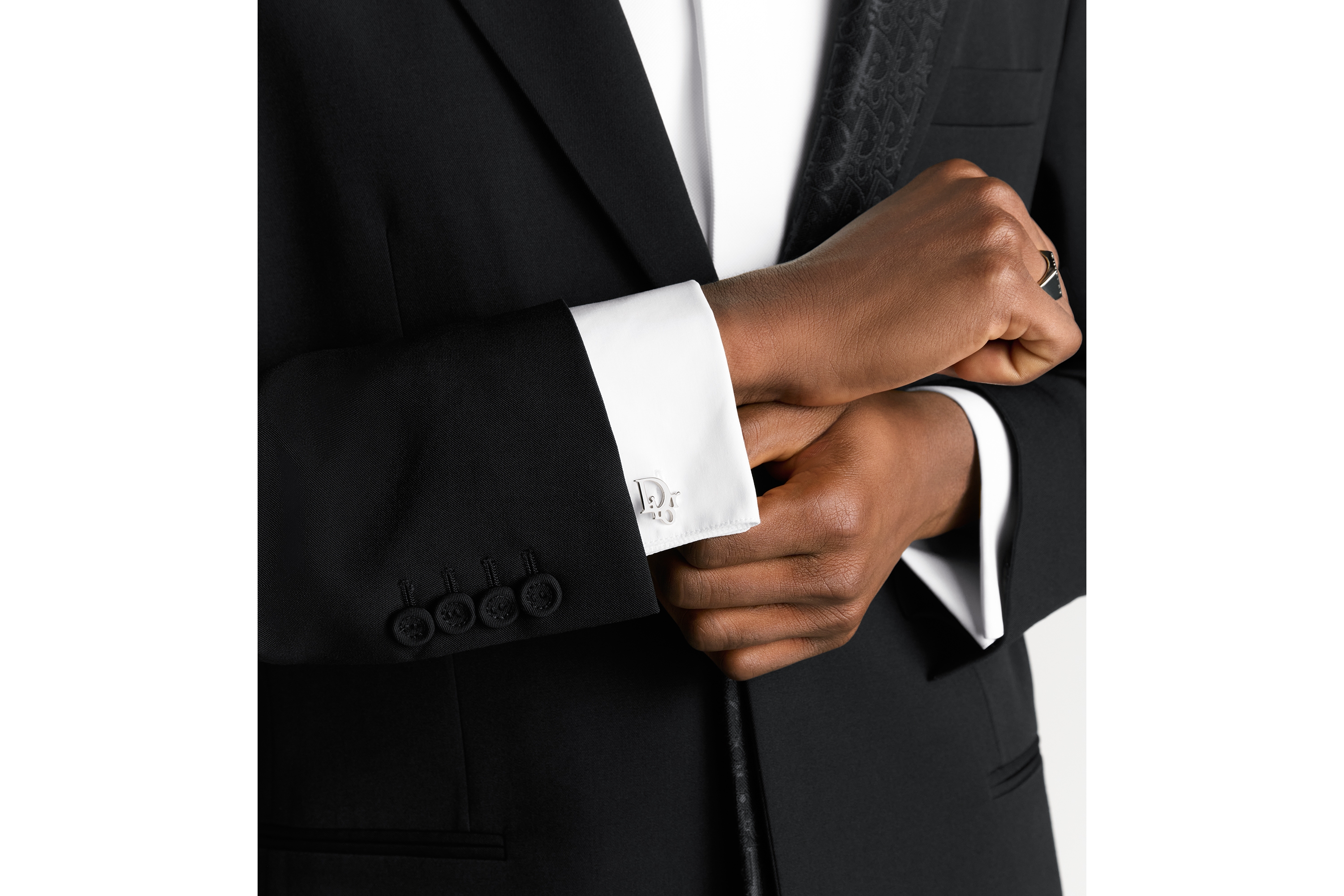 Dior Oblique Cufflinks