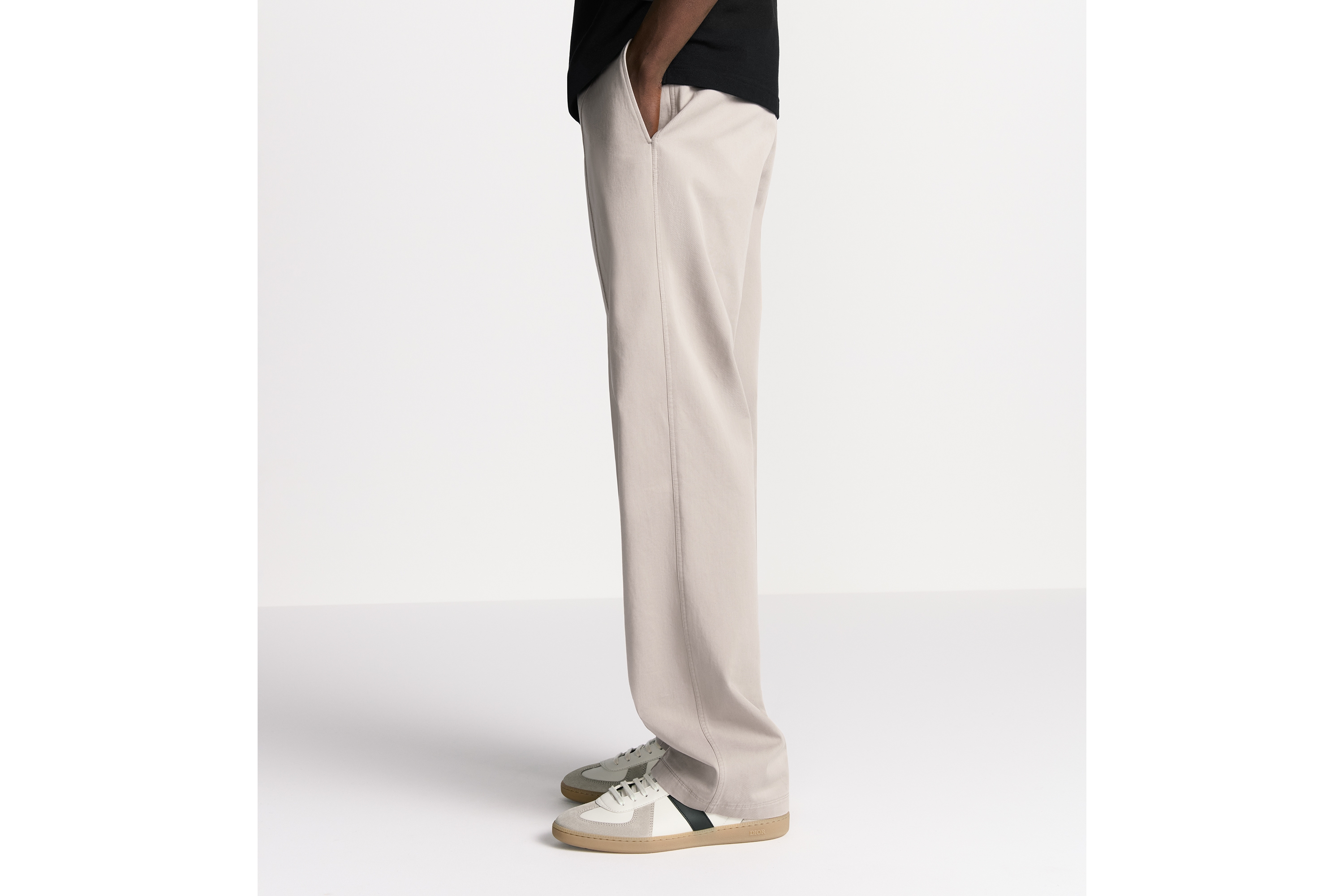 Pants with Christian Dior Couture Lily of the Valley Embroidery