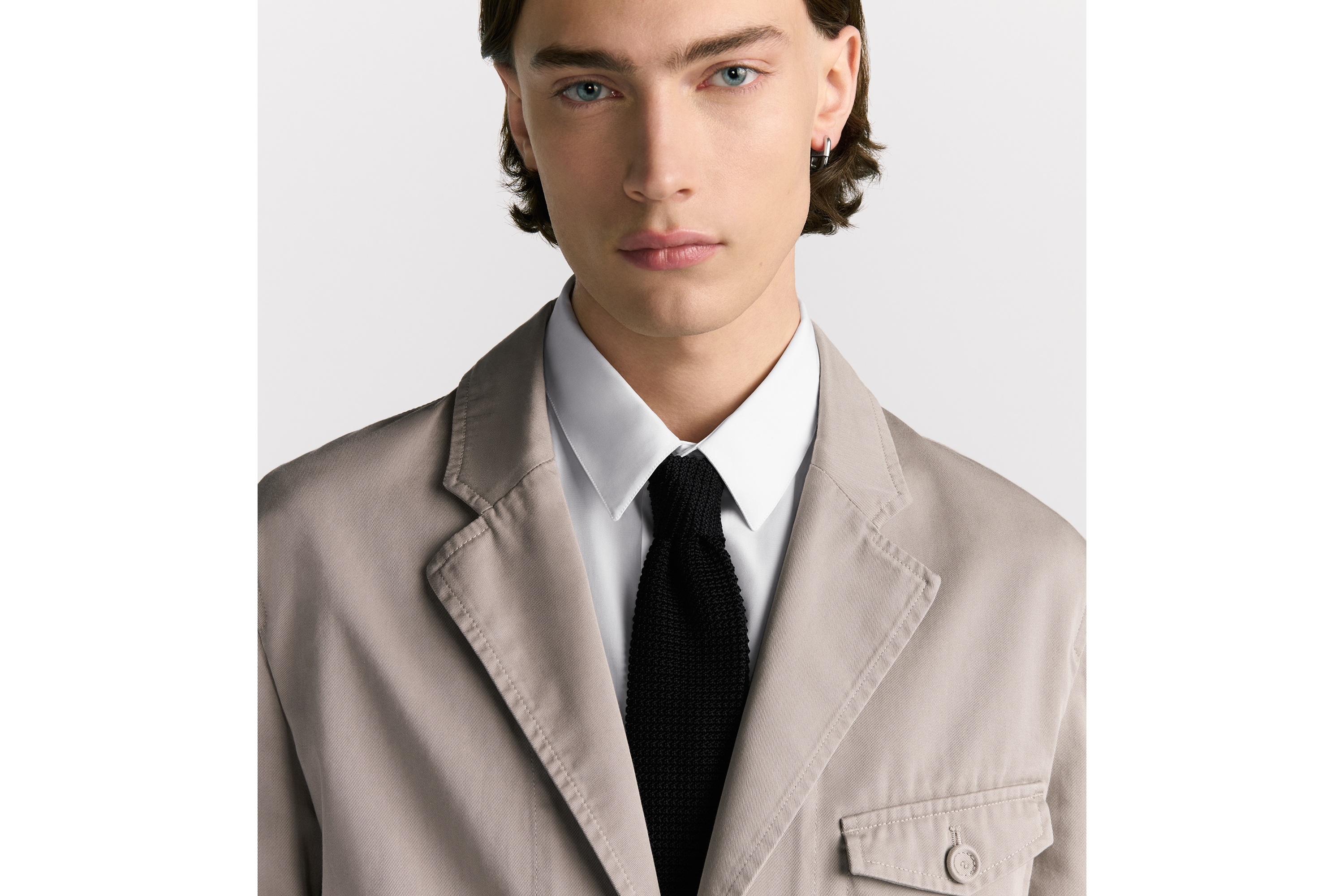 CD Icon ニットタイ シルク E35