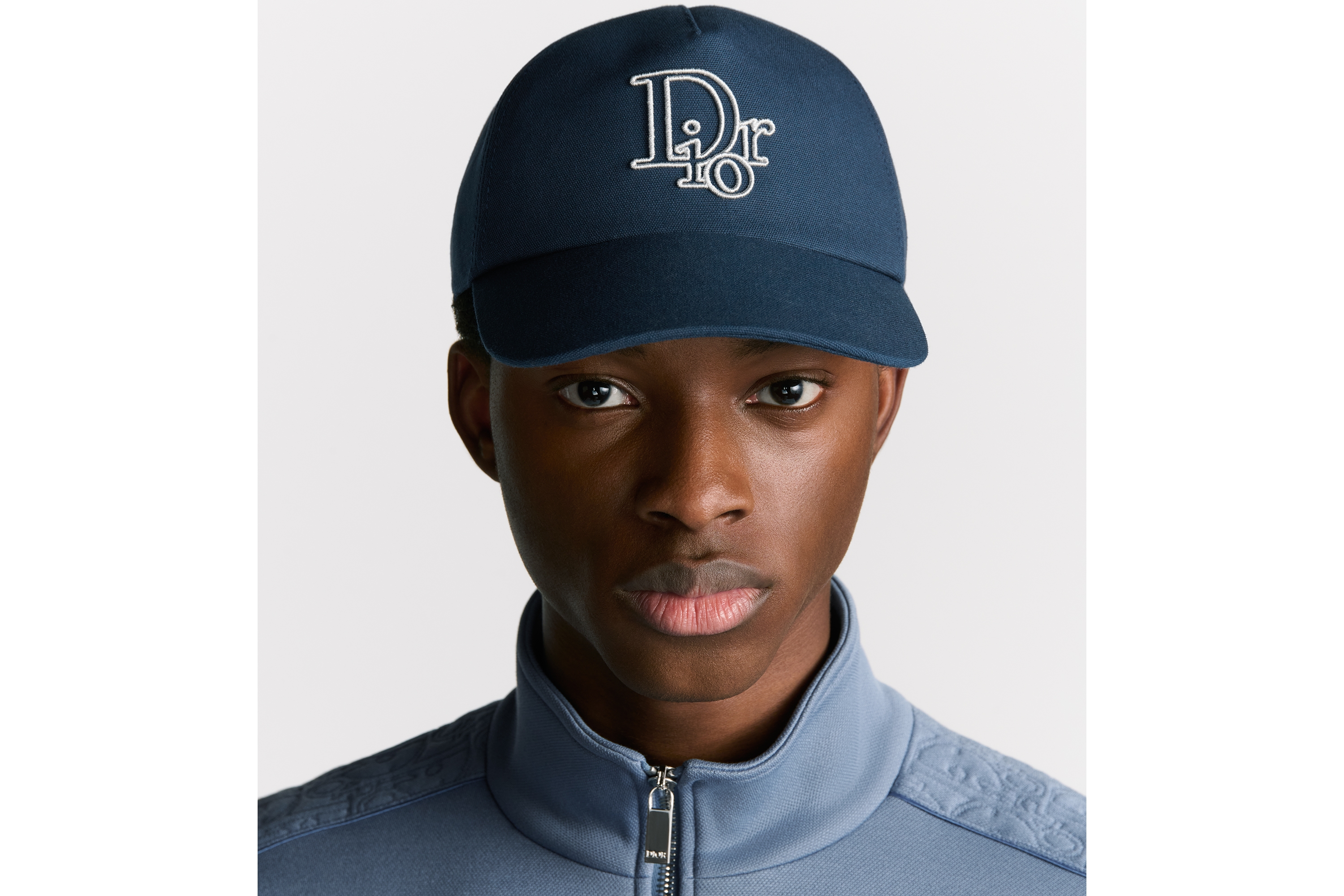 Cap with Centered Dior Oblique