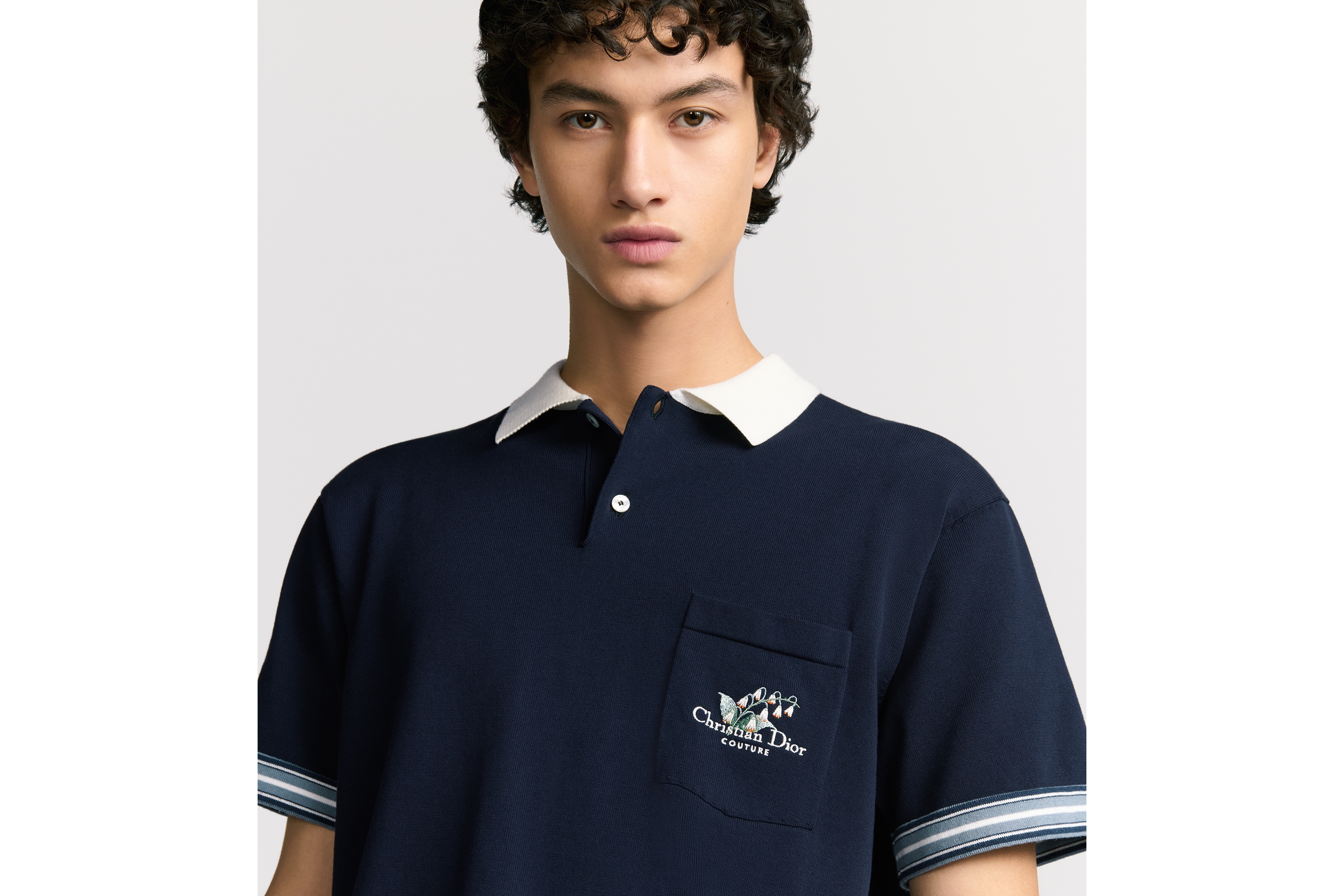 激レア】Christian Dior 半袖ポロシャツ ガリアーノ期 総柄 L 極美品