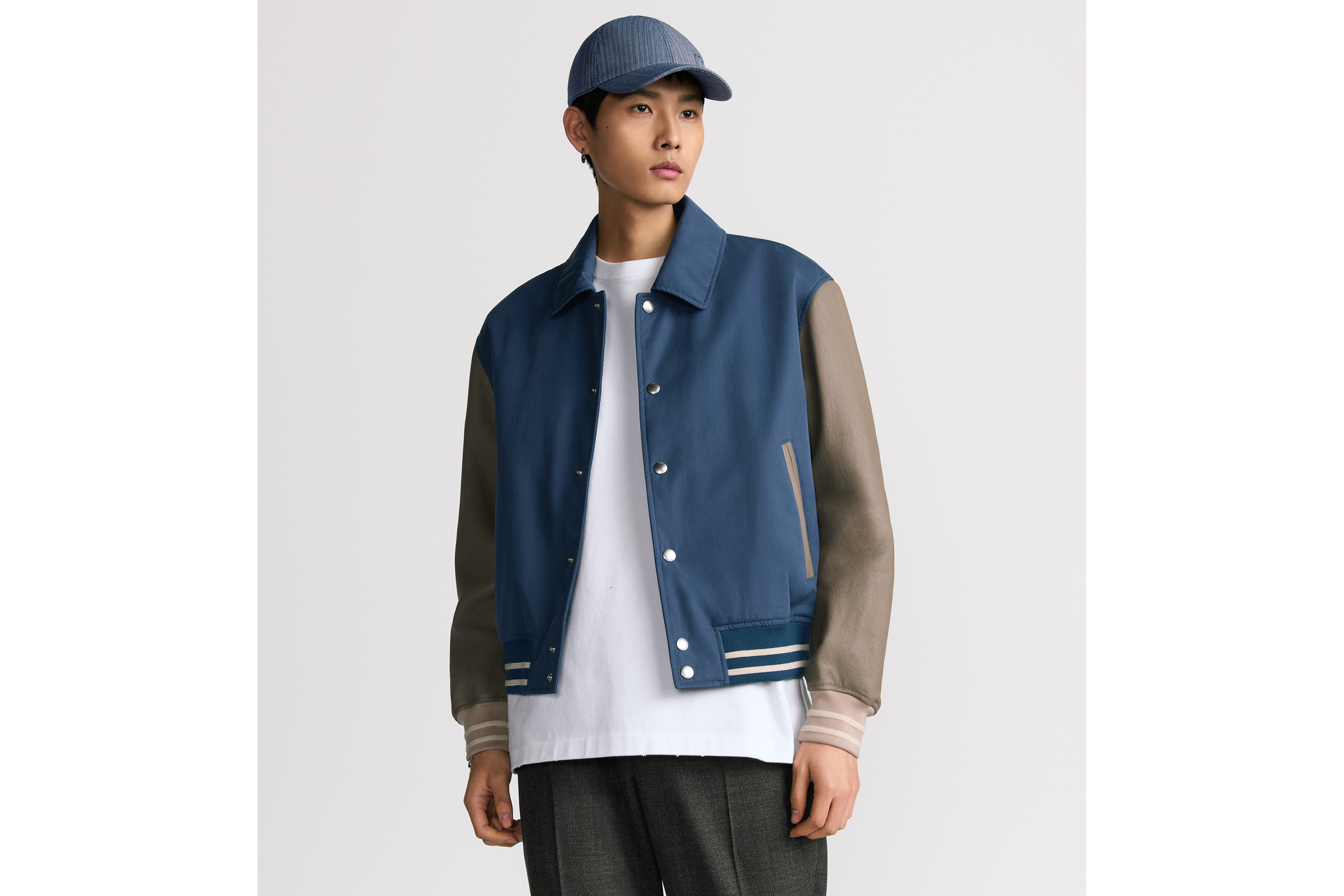 Christian Dior Couture Lily of the Valley Varsity Jacket