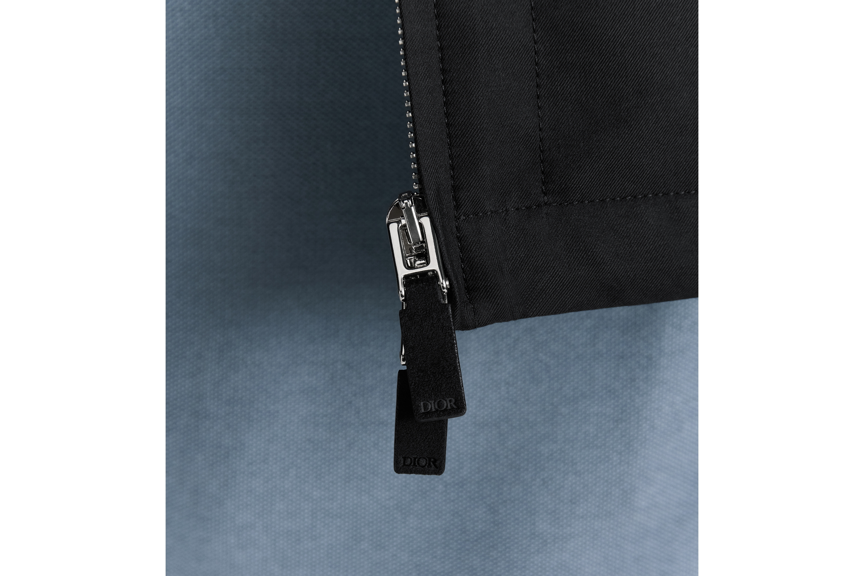 Look Dior Icons Blouson Jacket Black Silk and Cotton Twill E04