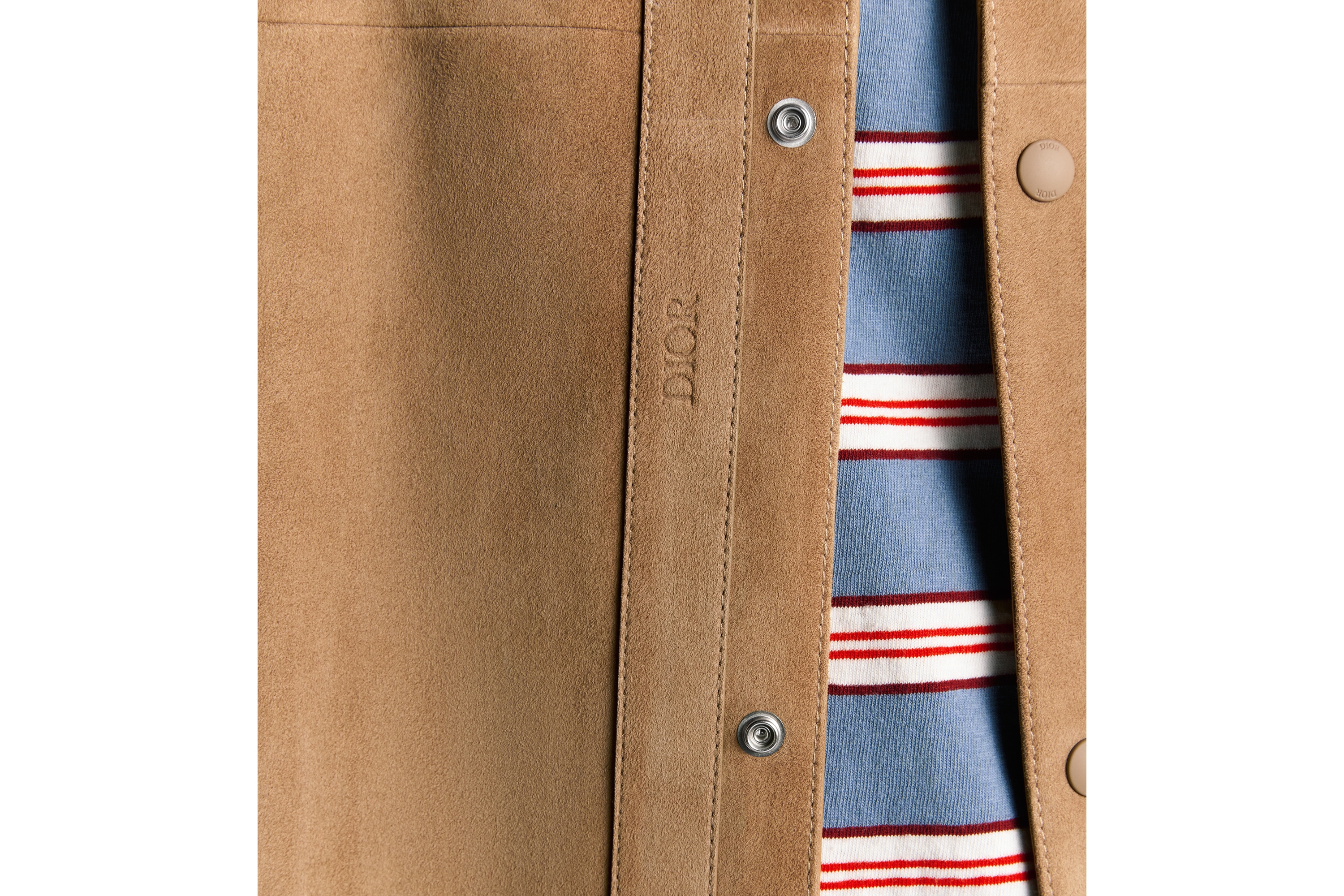 Look Blouson Jacket Brown Lambskin E04