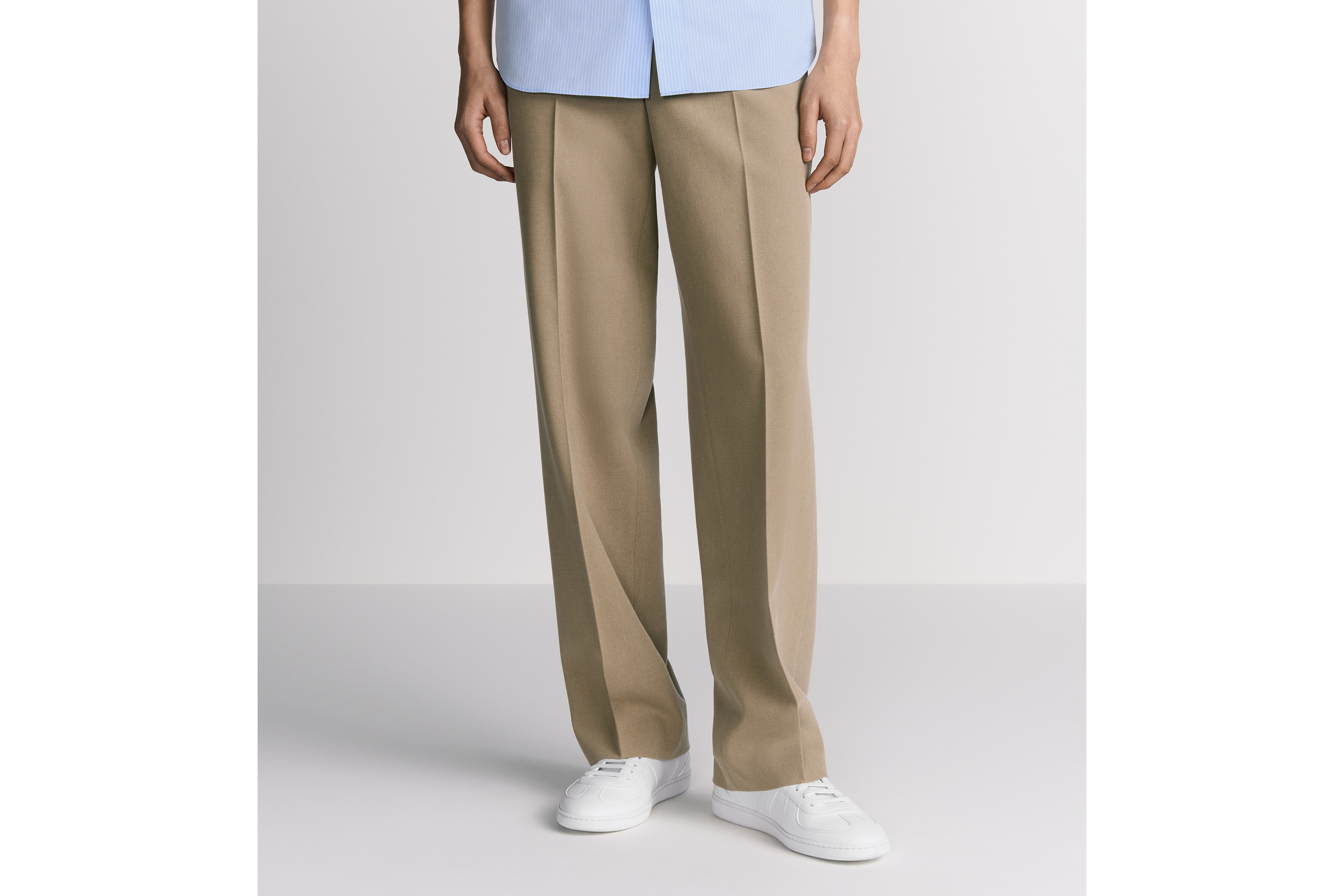 ルーズパンツ バージンウール E13