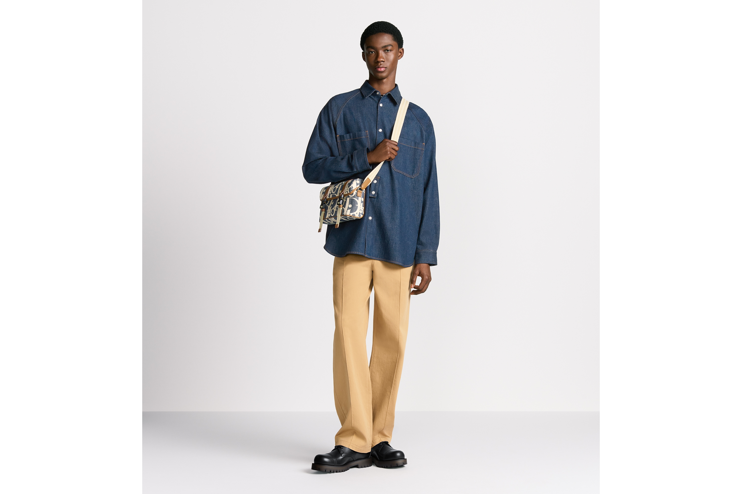 Pants with Christian Dior Couture Lily of the Valley Embroidery