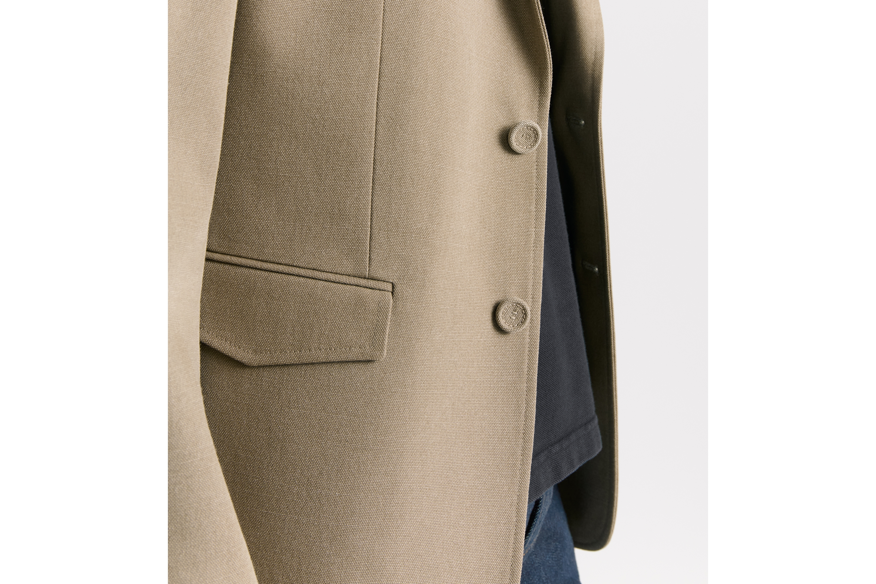Look Classic Jacket Beige Virgin Wool E04