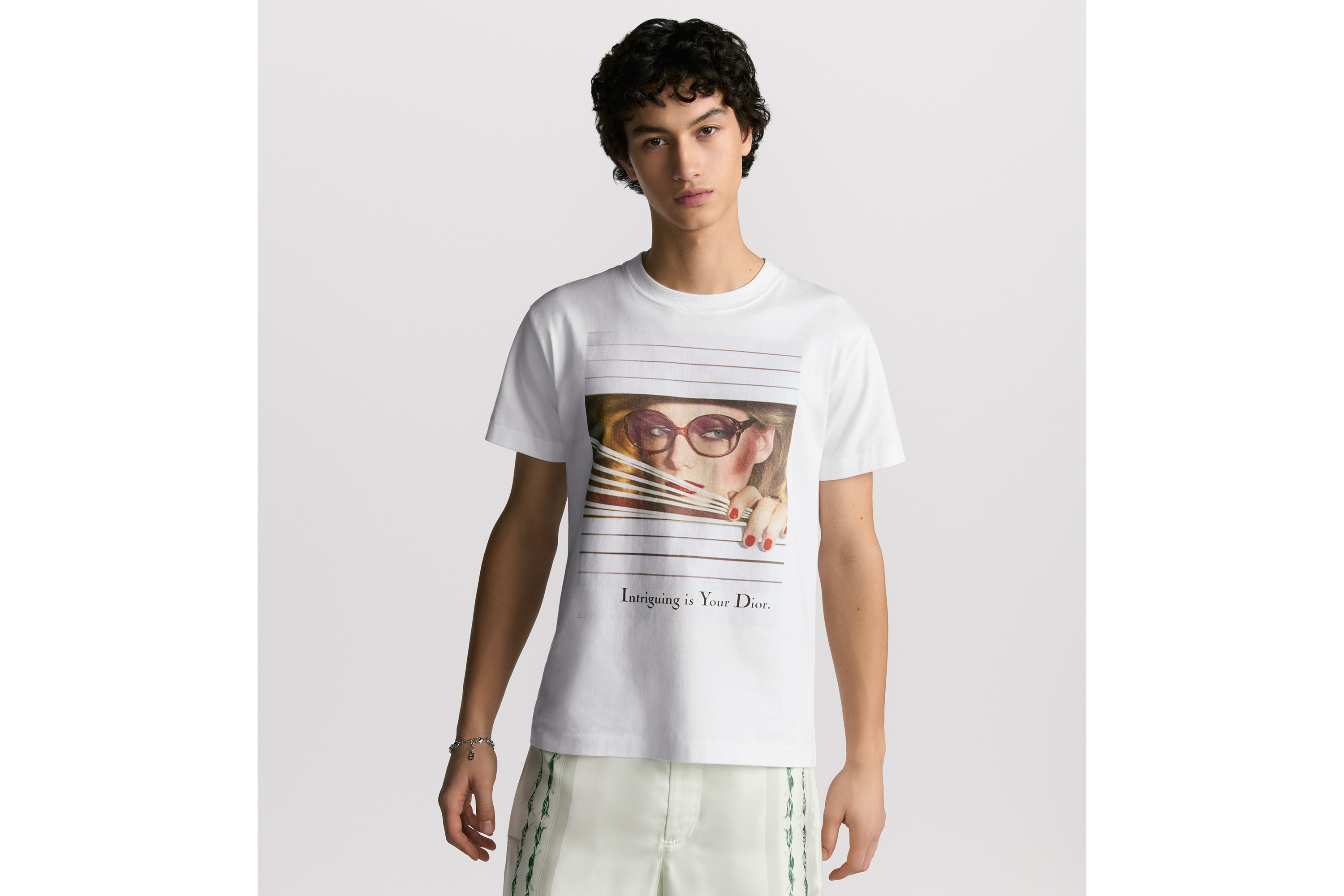 Dior Heritage Tシャツ (レギュラー フィット) コットンジャージー E07