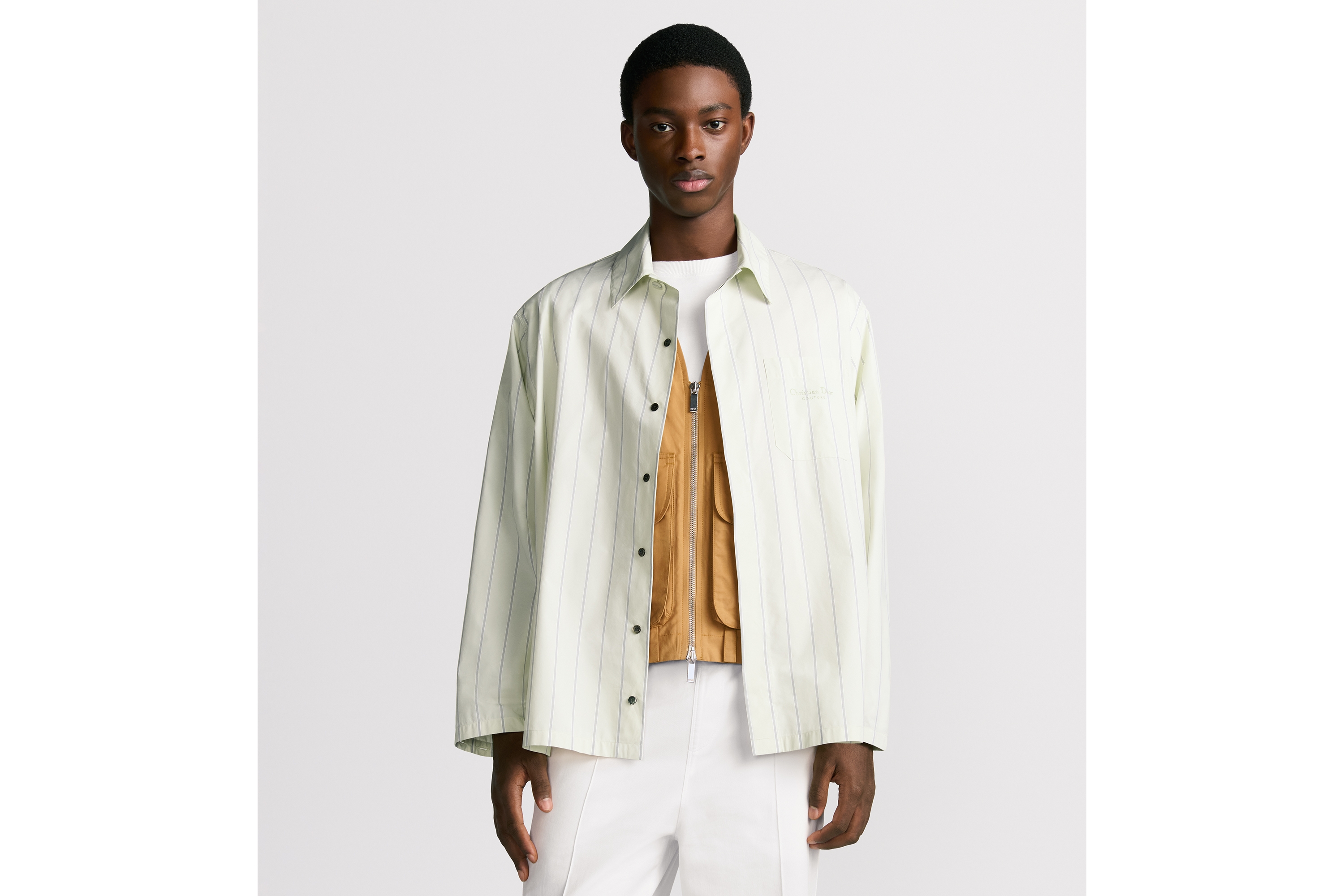 Christian Dior Couture シャツ コットンブレンド ポプリン E01