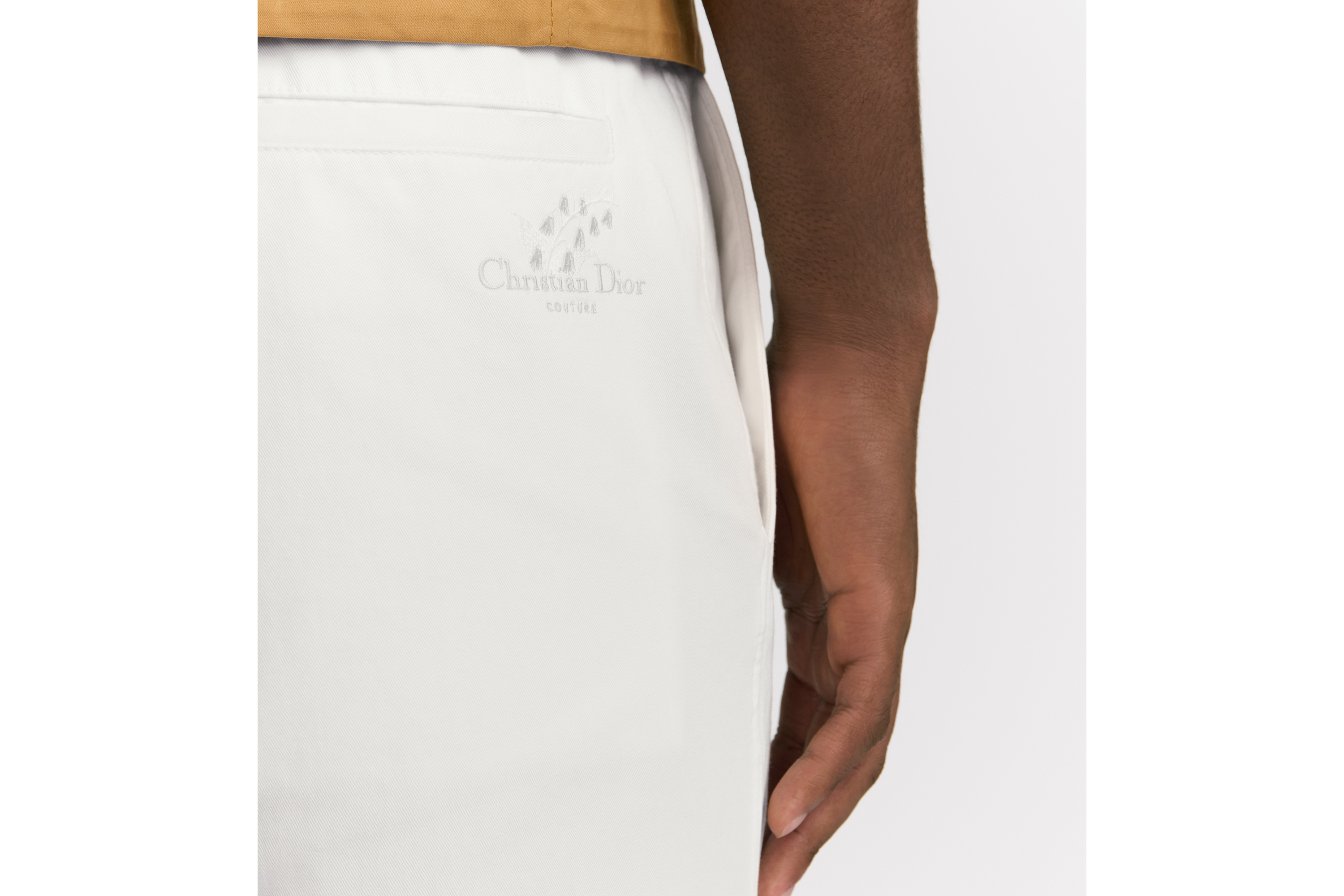 Christian Dior Couture Lily of the Valley パンツ コットンギャバジン E16
