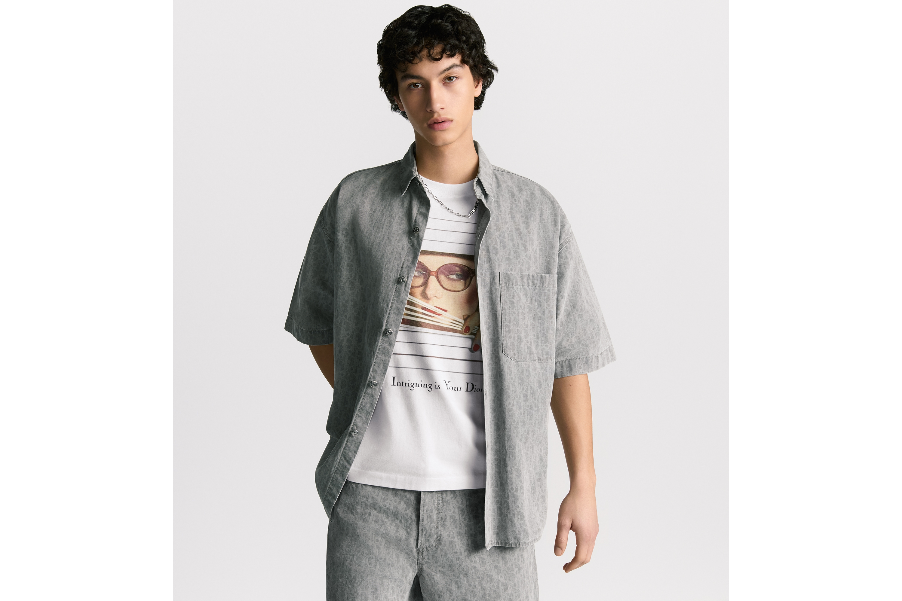 Dior Oblique Short-Sleeved Overshirt