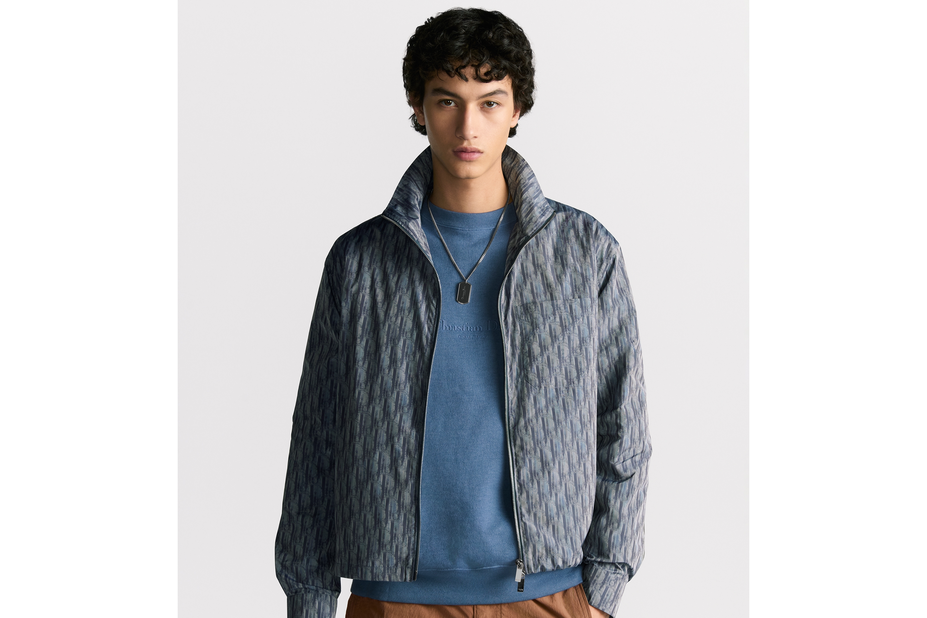 Dior Oblique Zipped Shirt