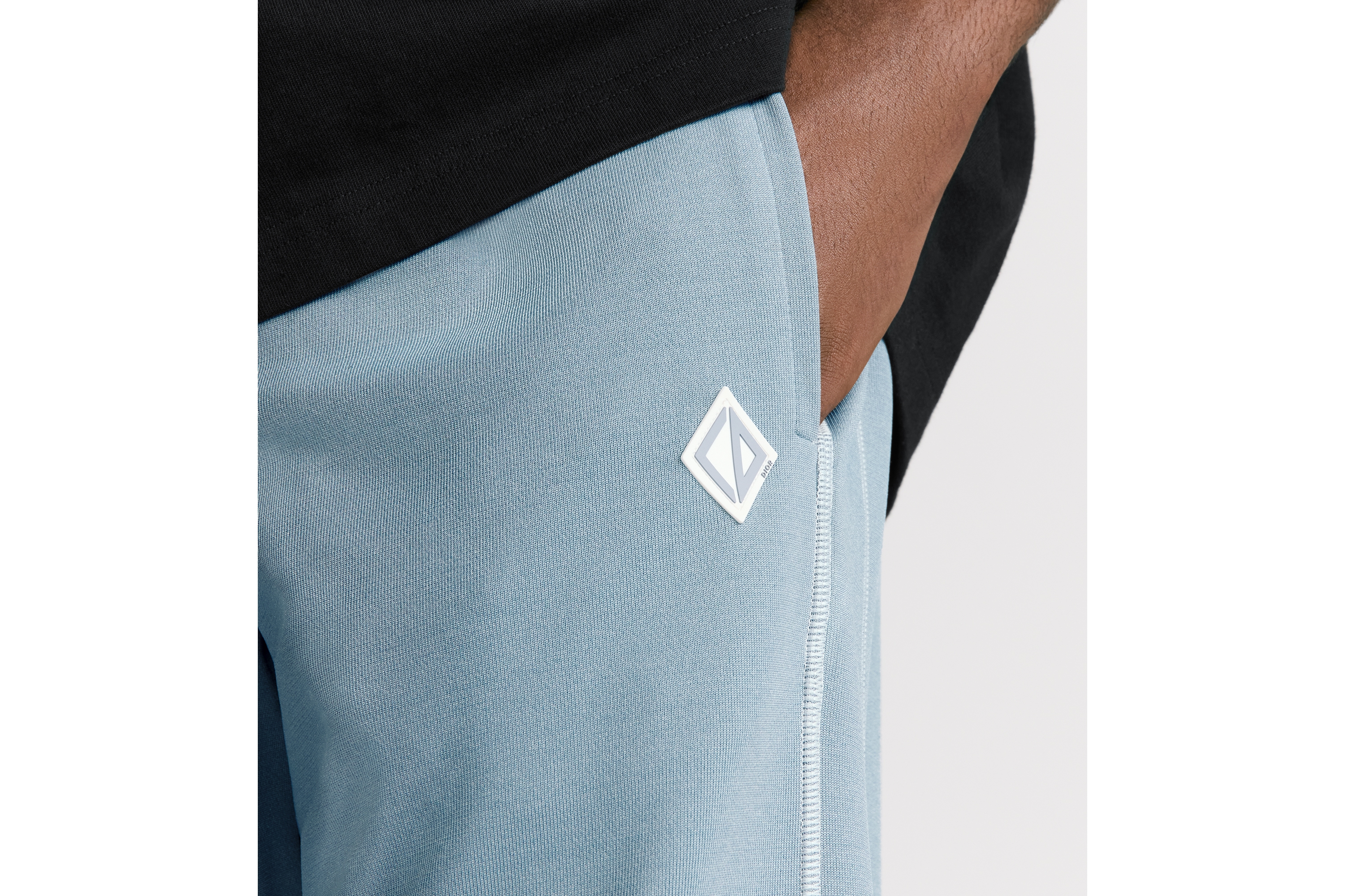 Look CD Diamond Track Pants Blue Technical Jersey E16