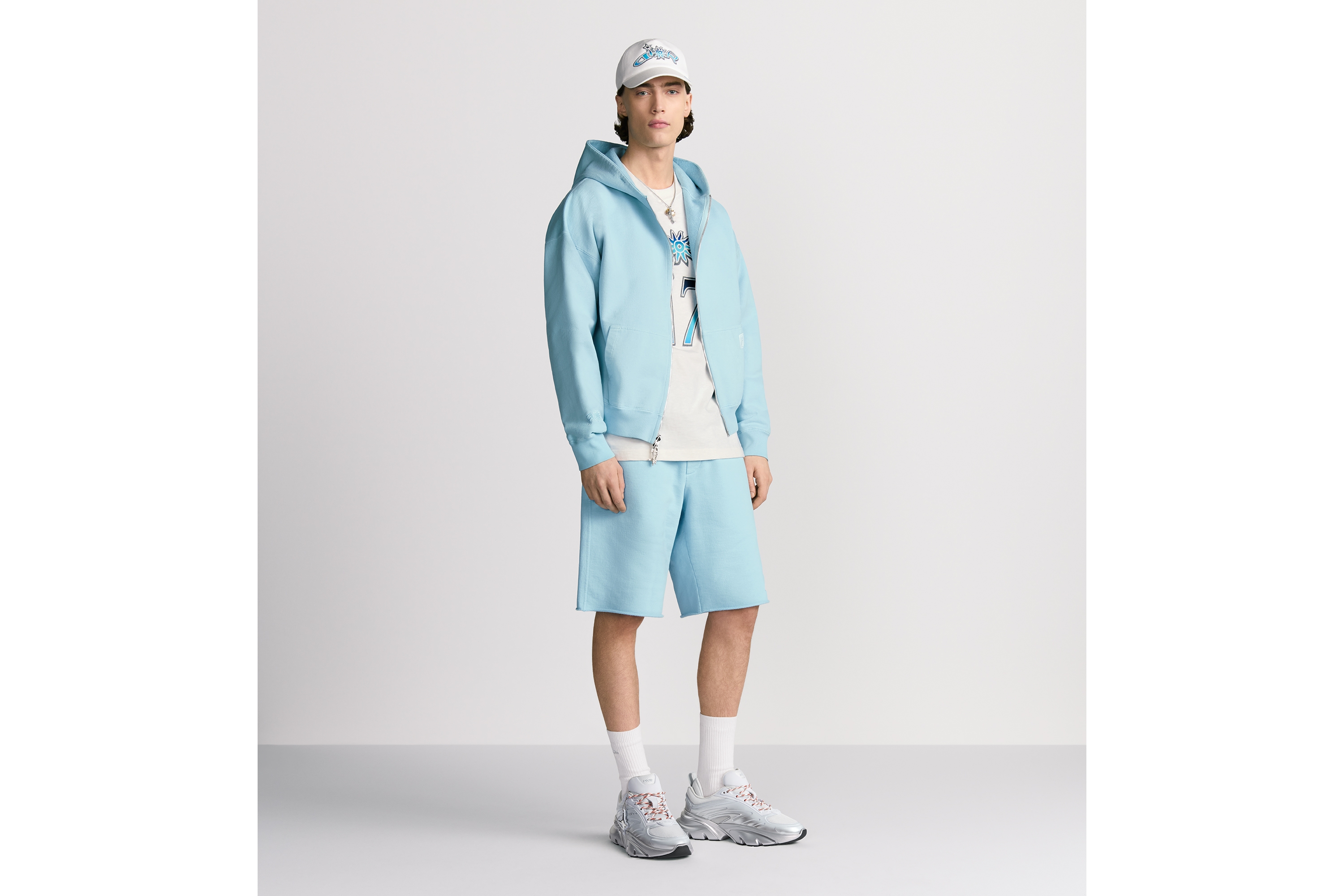 DIOR AND LEWIS HAMILTON Reversible Hooded Sweatshirt