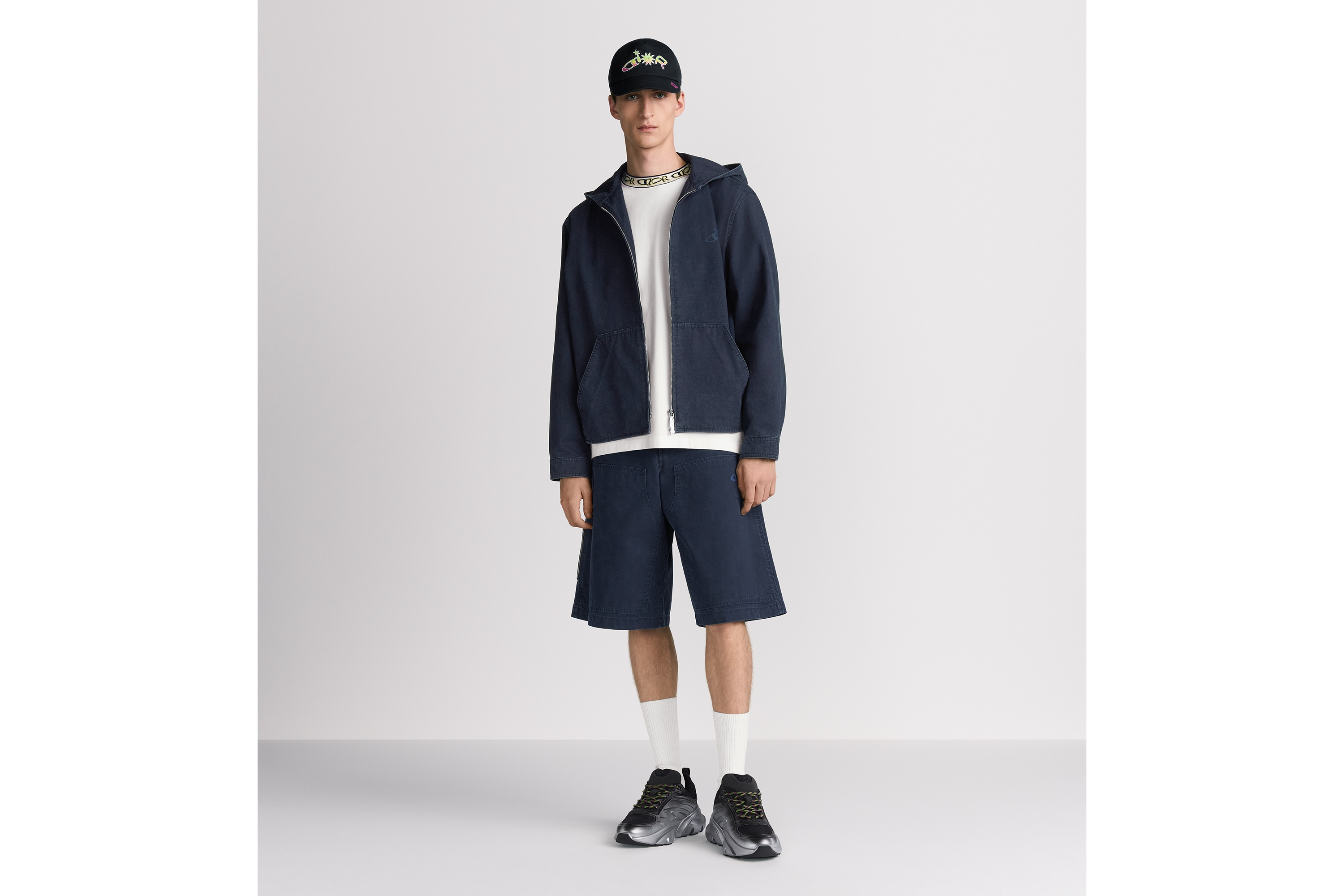 DIOR | DIOR AND LEWIS HAMILTON バミューダショートパンツ コットン