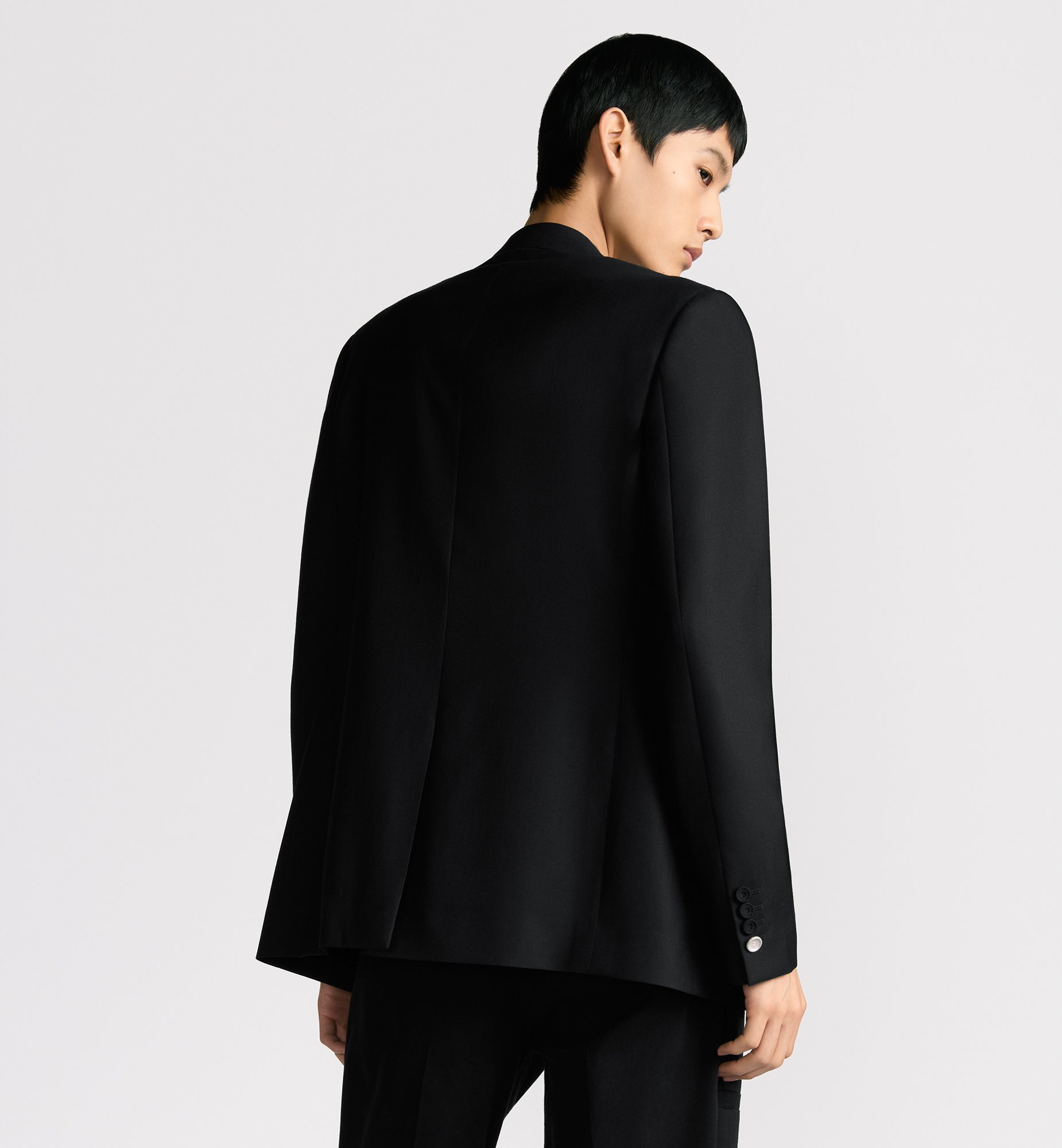 Dior Icons Jacket Black Wool and Cashmere Twill | DIOR Dior Icons Jacket Black Wool and Cashmere Twill | DIOR