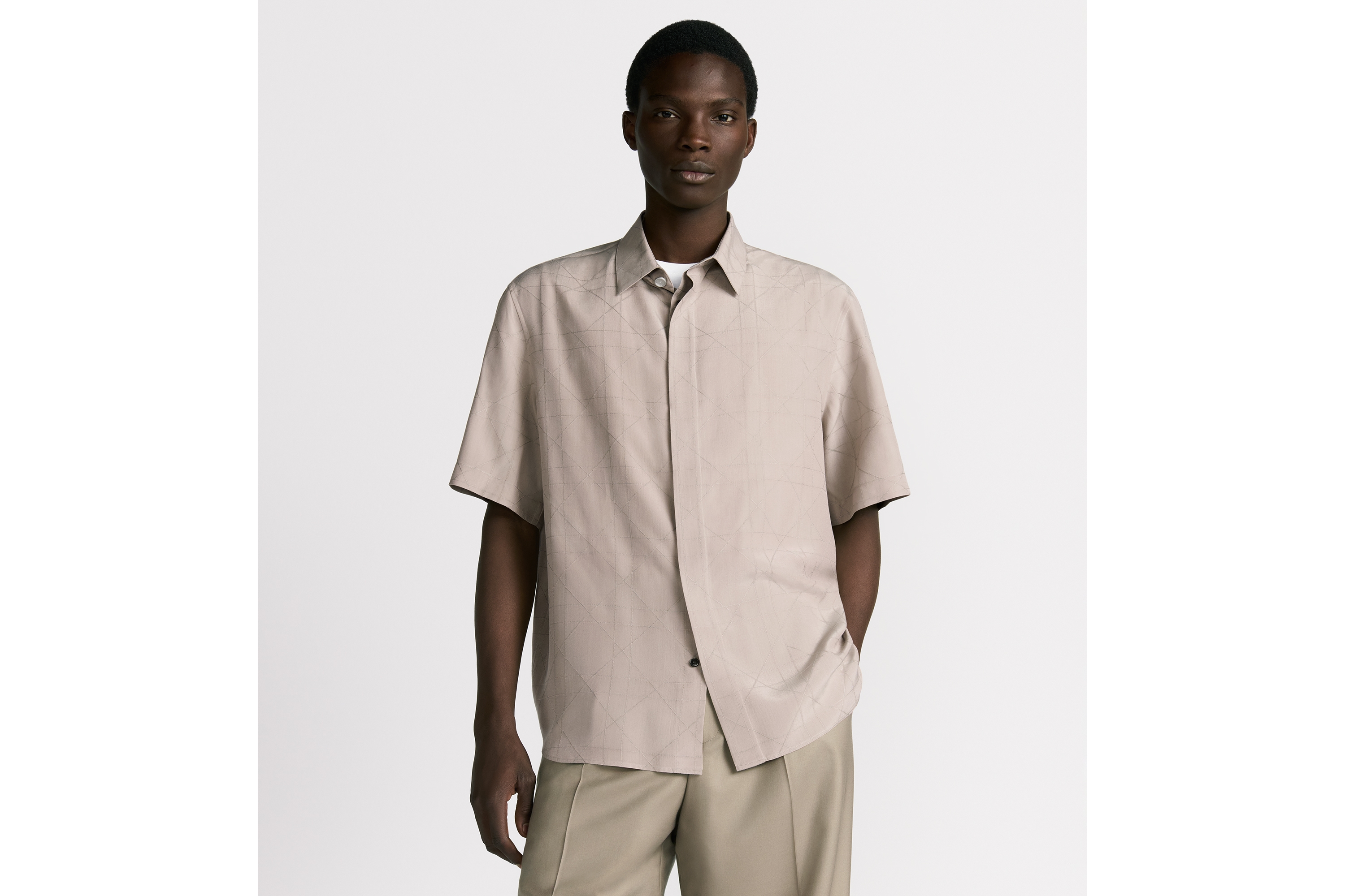 look_image_alt_prefix Dior Icons ショートスリーブ シャツ シルクブレンド E07