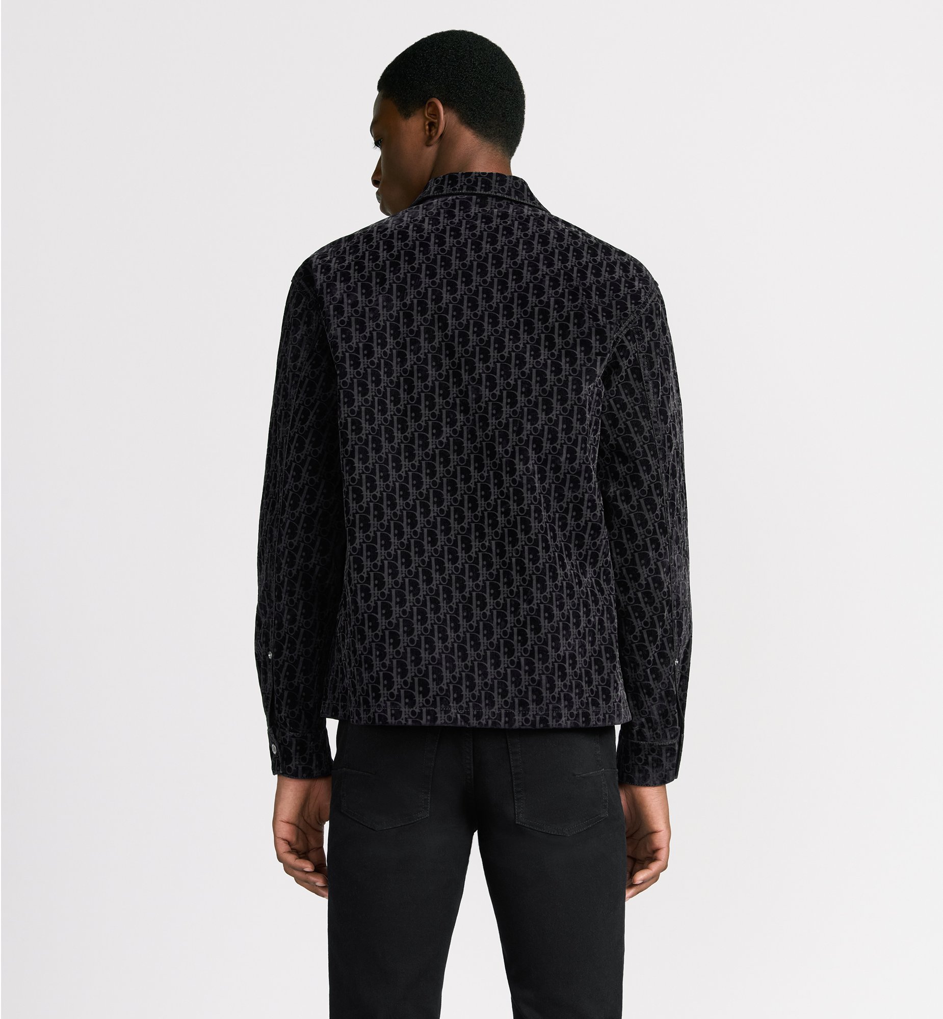 Dior Oblique Overshirt Blue Cotton-Blend Twill | DIOR Dior Oblique Overshirt Blue Cotton-Blend Twill | DIOR
