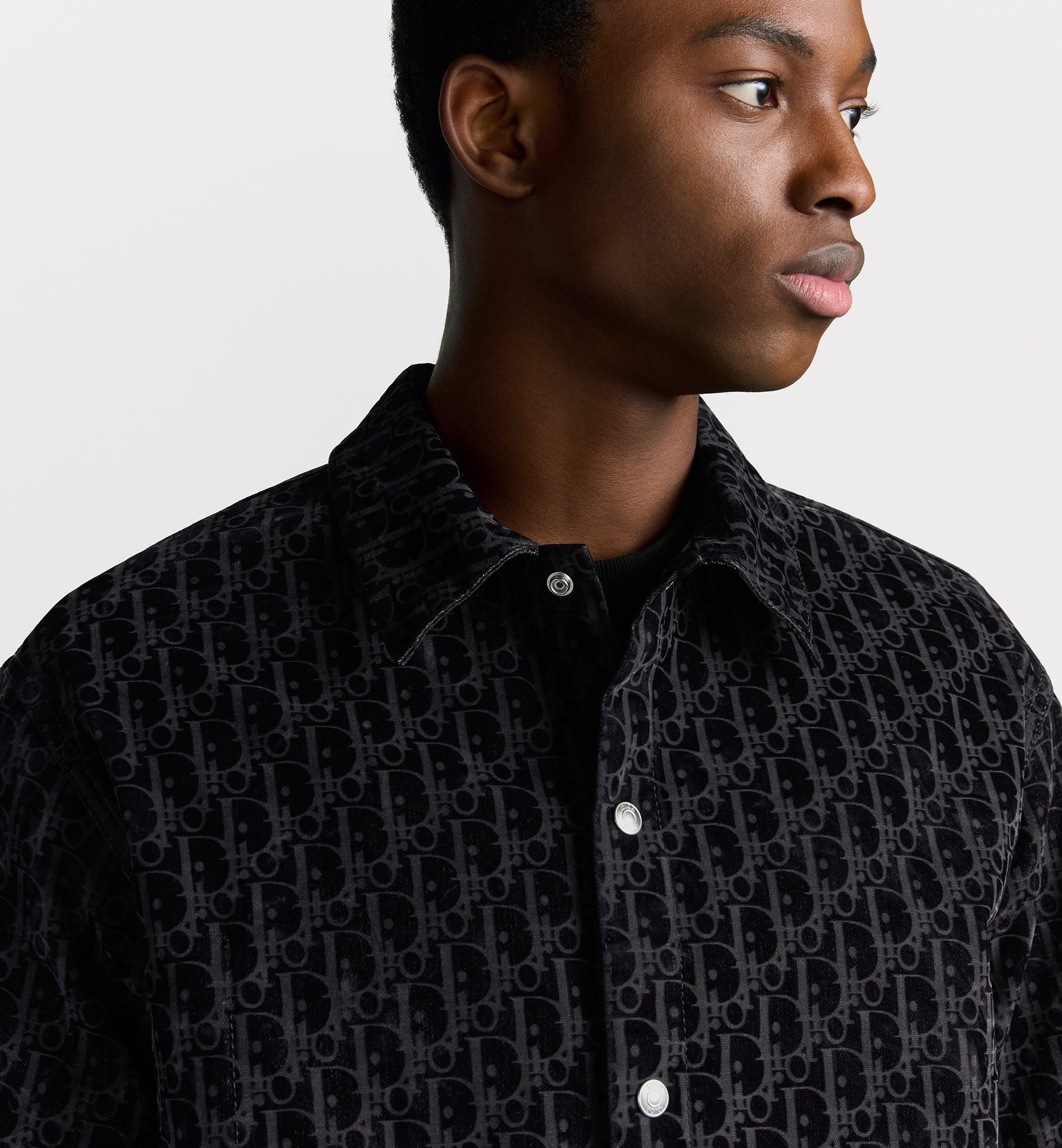 Dior Oblique Overshirt Blue Cotton-Blend Twill | DIOR Dior Oblique Overshirt Blue Cotton-Blend Twill | DIOR