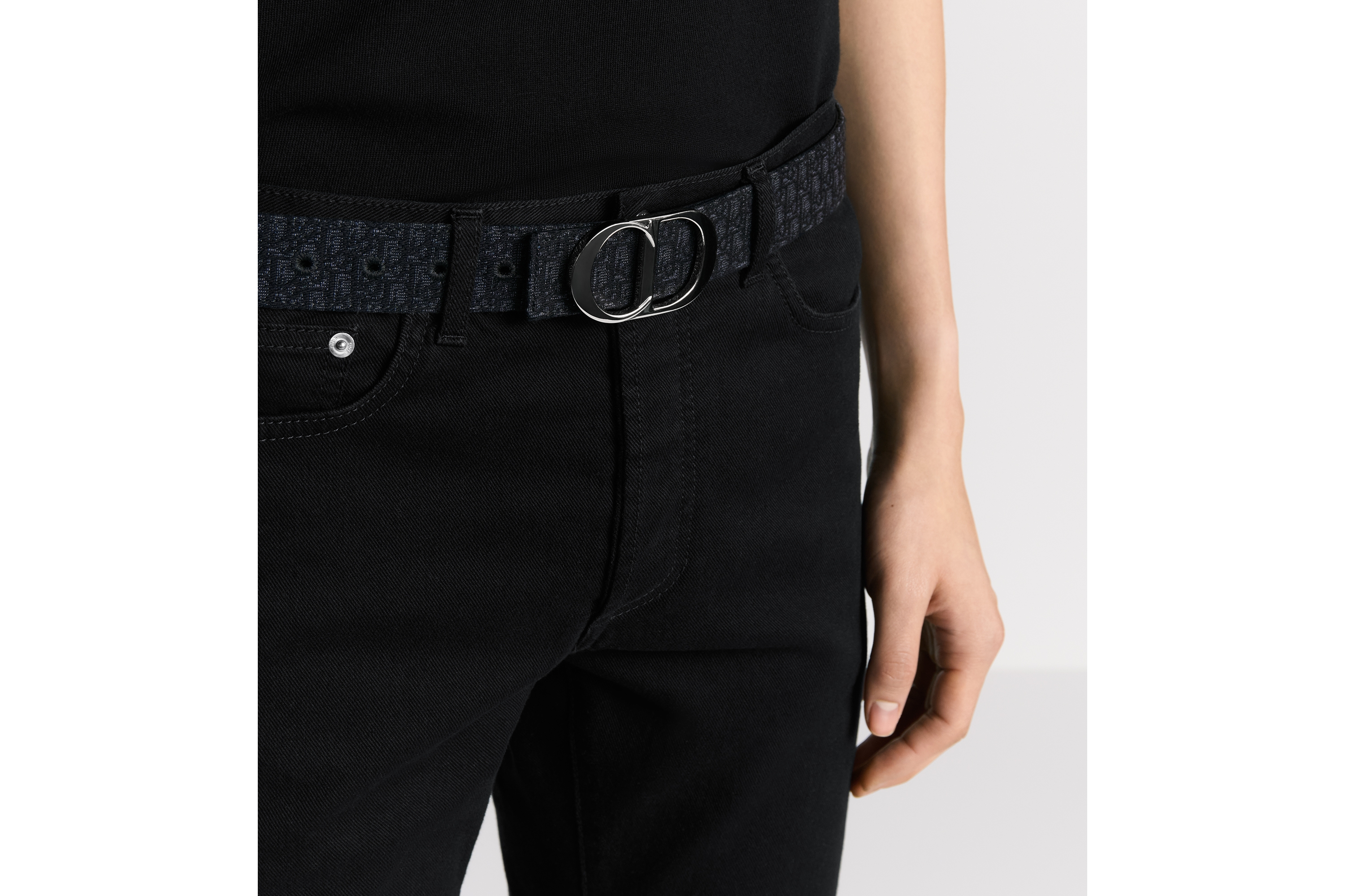 Look CD Icon Belt Buckle Ruthenium-Finish Brass, 35 MM E45