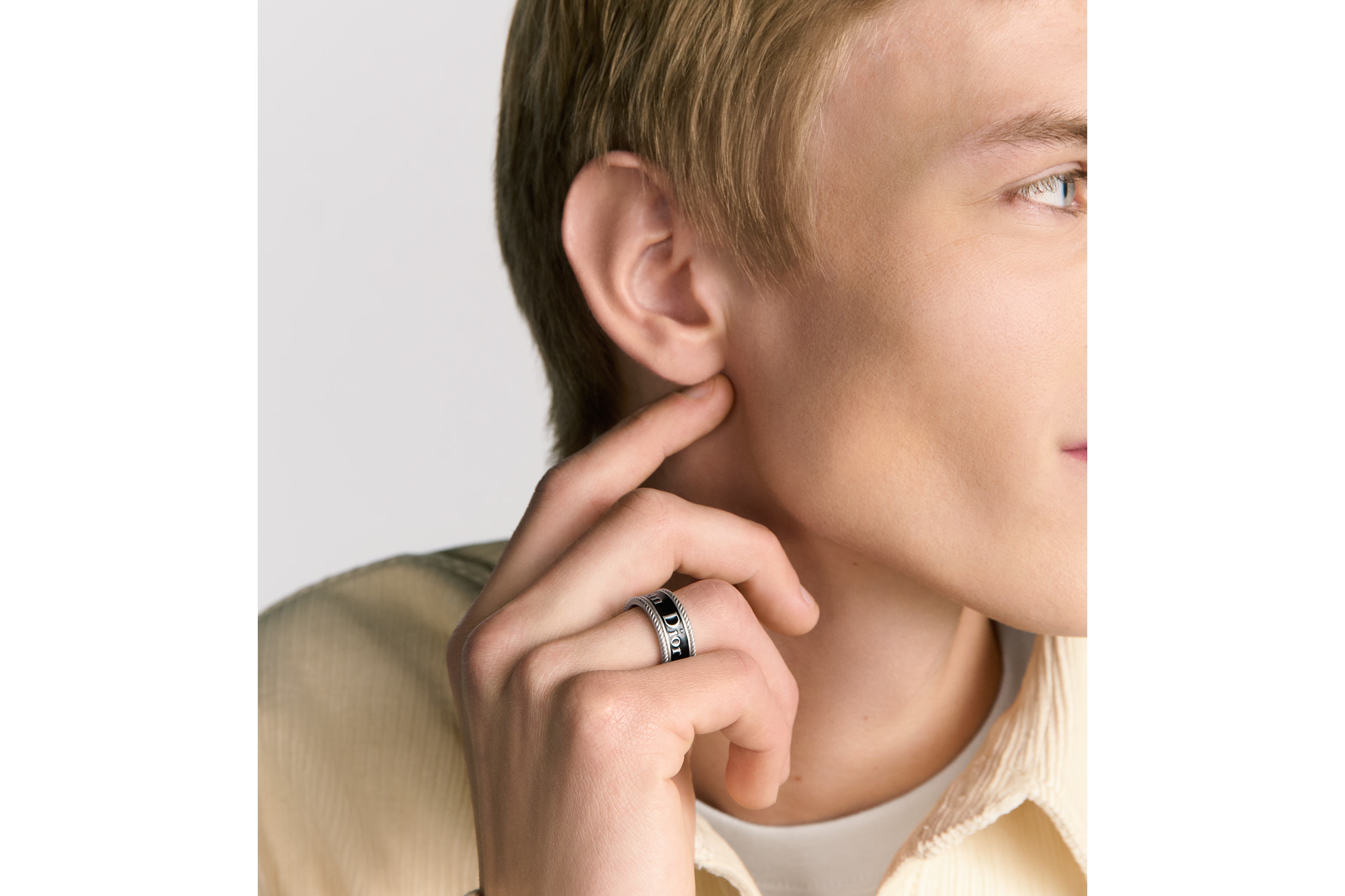 Dior Black Star Ring