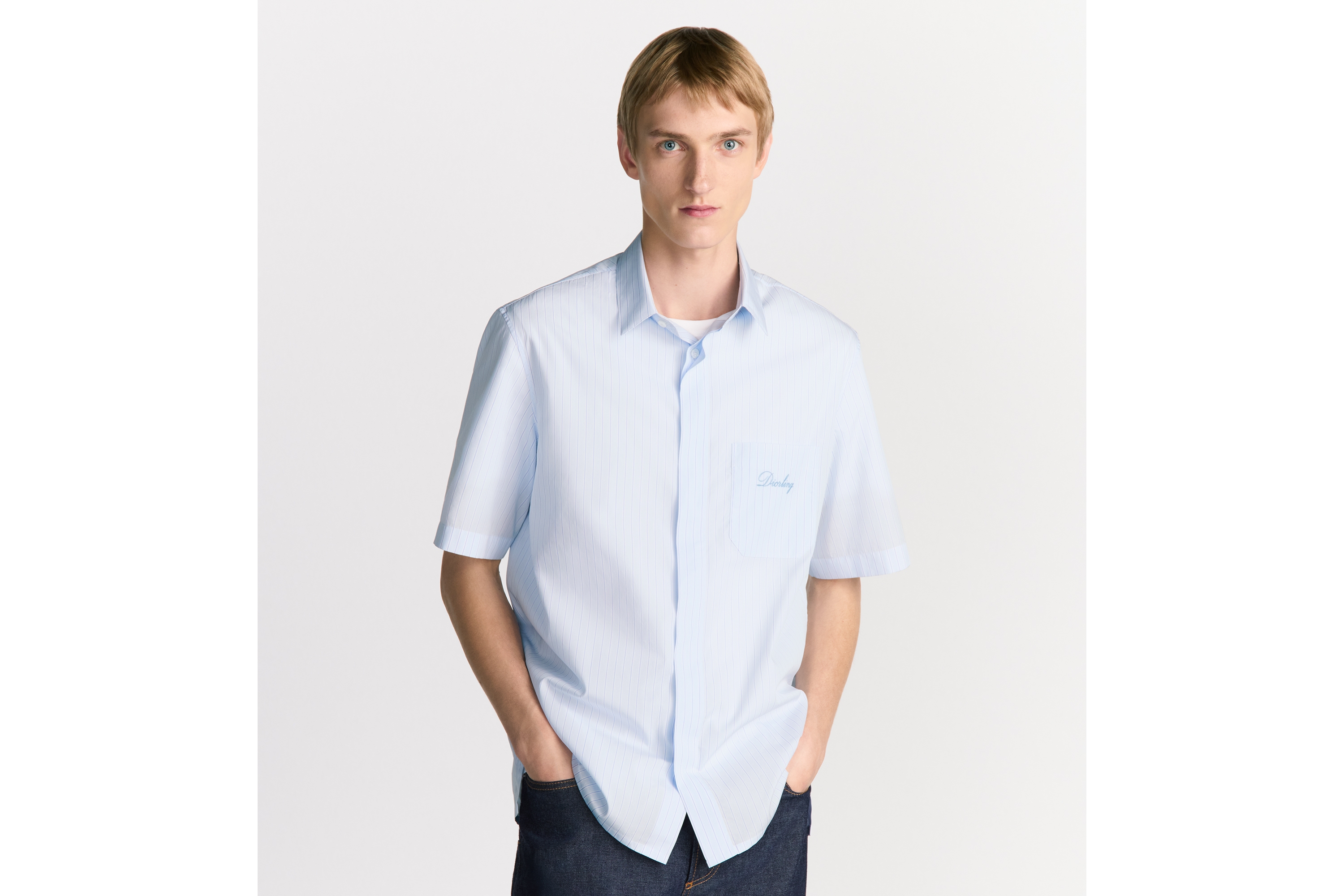 DIOR | Diorling ショートスリーブ シャツ コットンポプリン