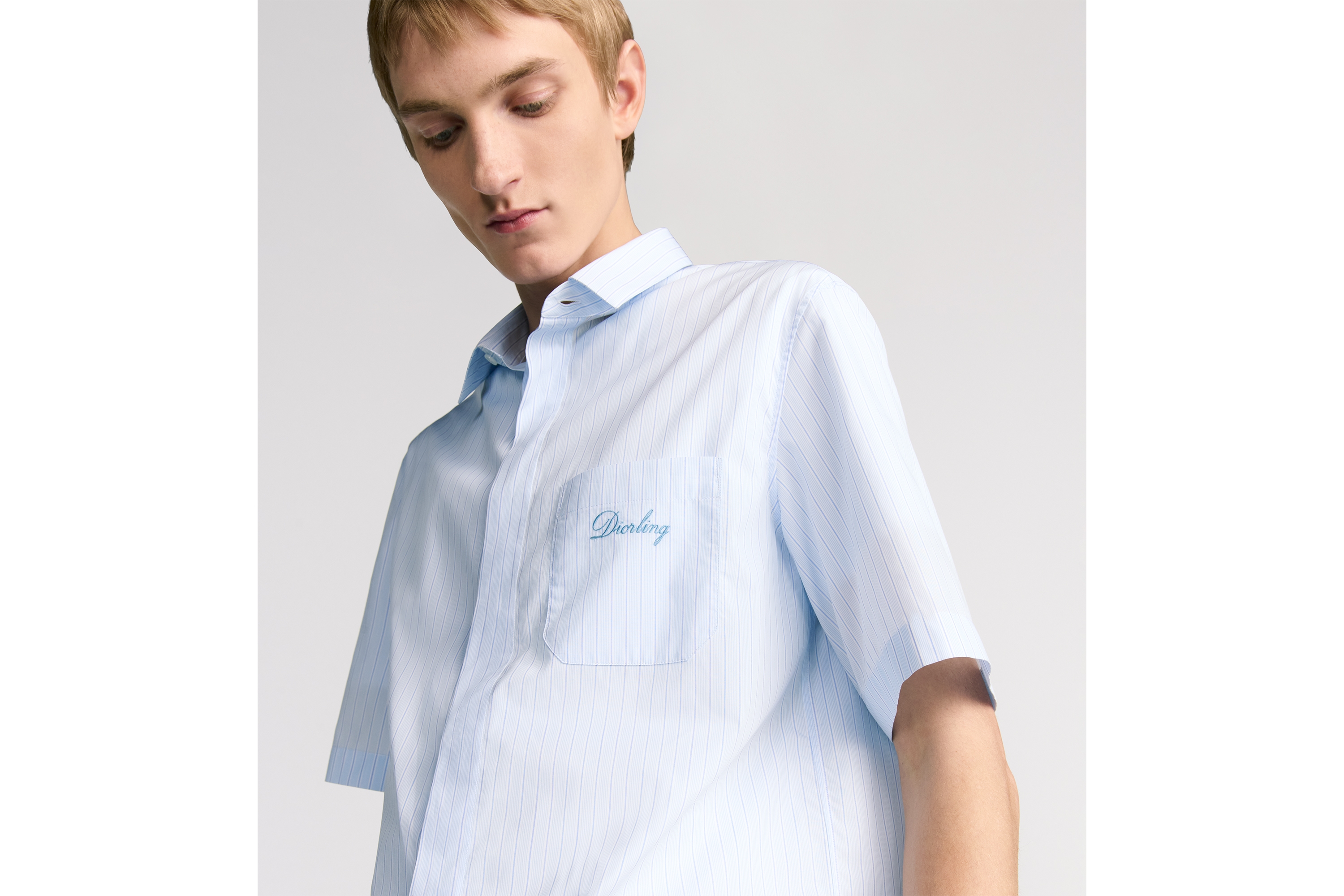 DIOR | Diorling ショートスリーブ シャツ コットンポプリン