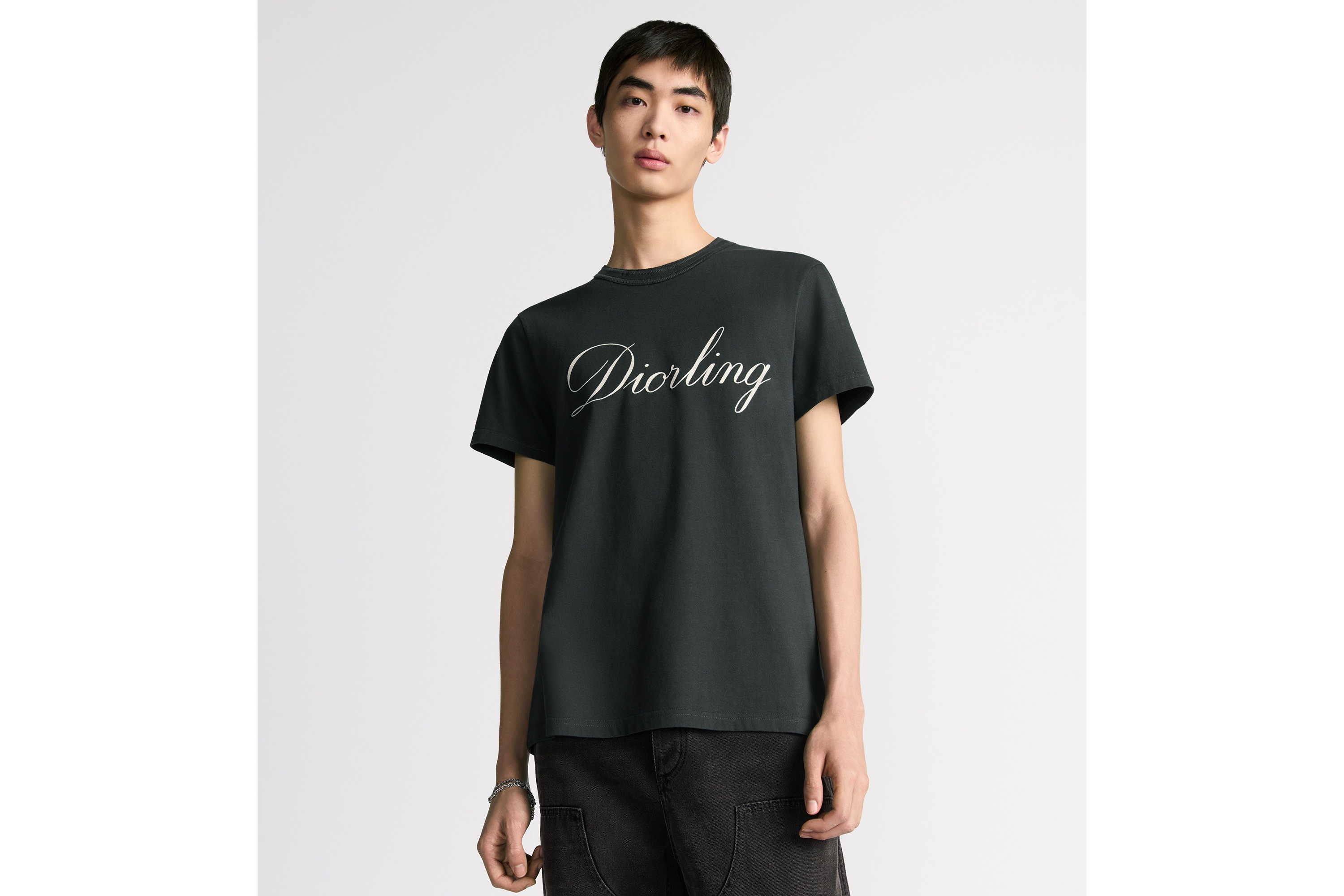 Diorling Tシャツ (レギュラー フィット) コットンジャージー E07