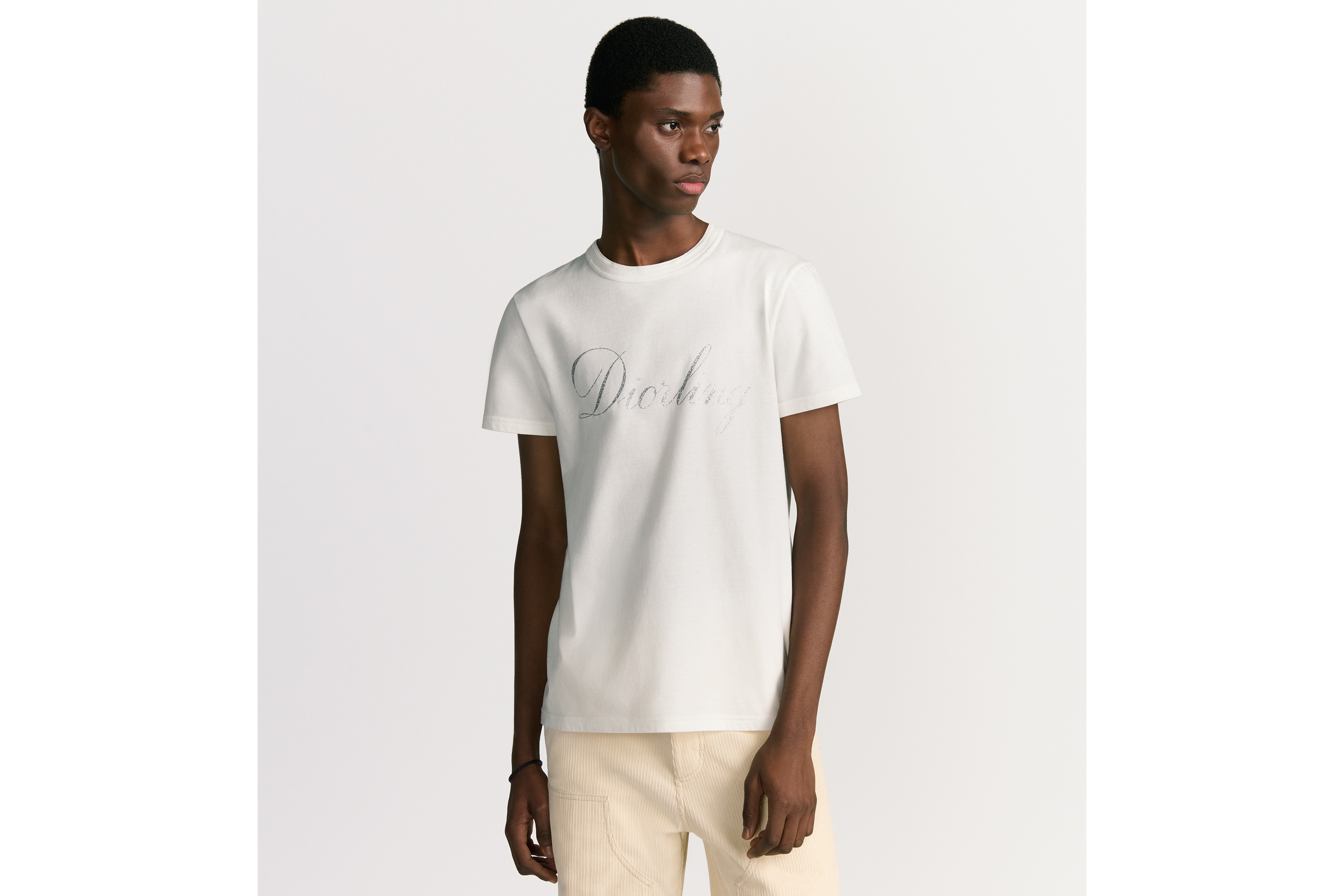 Diorling Tシャツ (レギュラー フィット) コットンジャージー E07